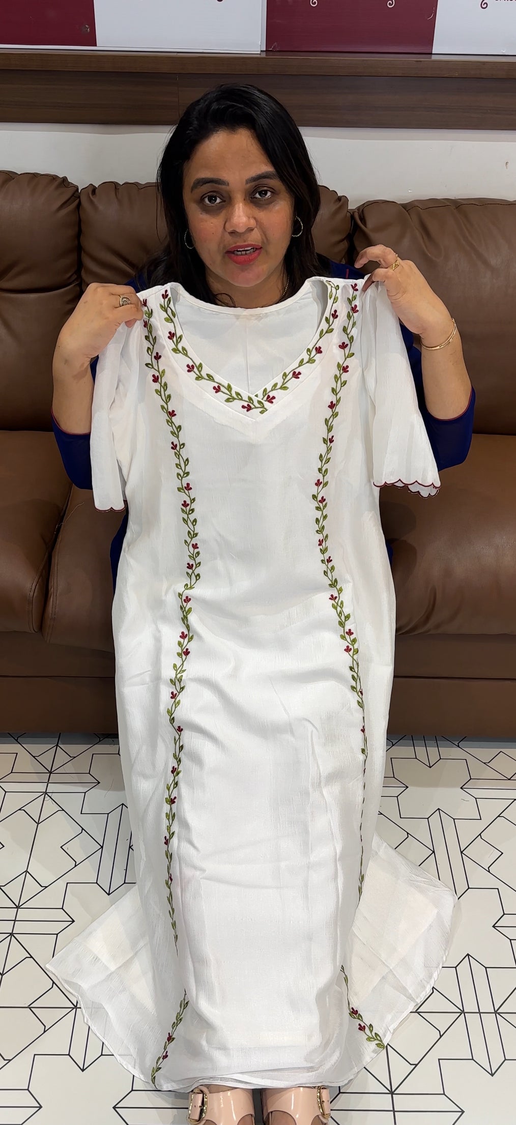 IHA'S IN - HOUSE 'X'MAS ALINE TOPS - IHA 27872