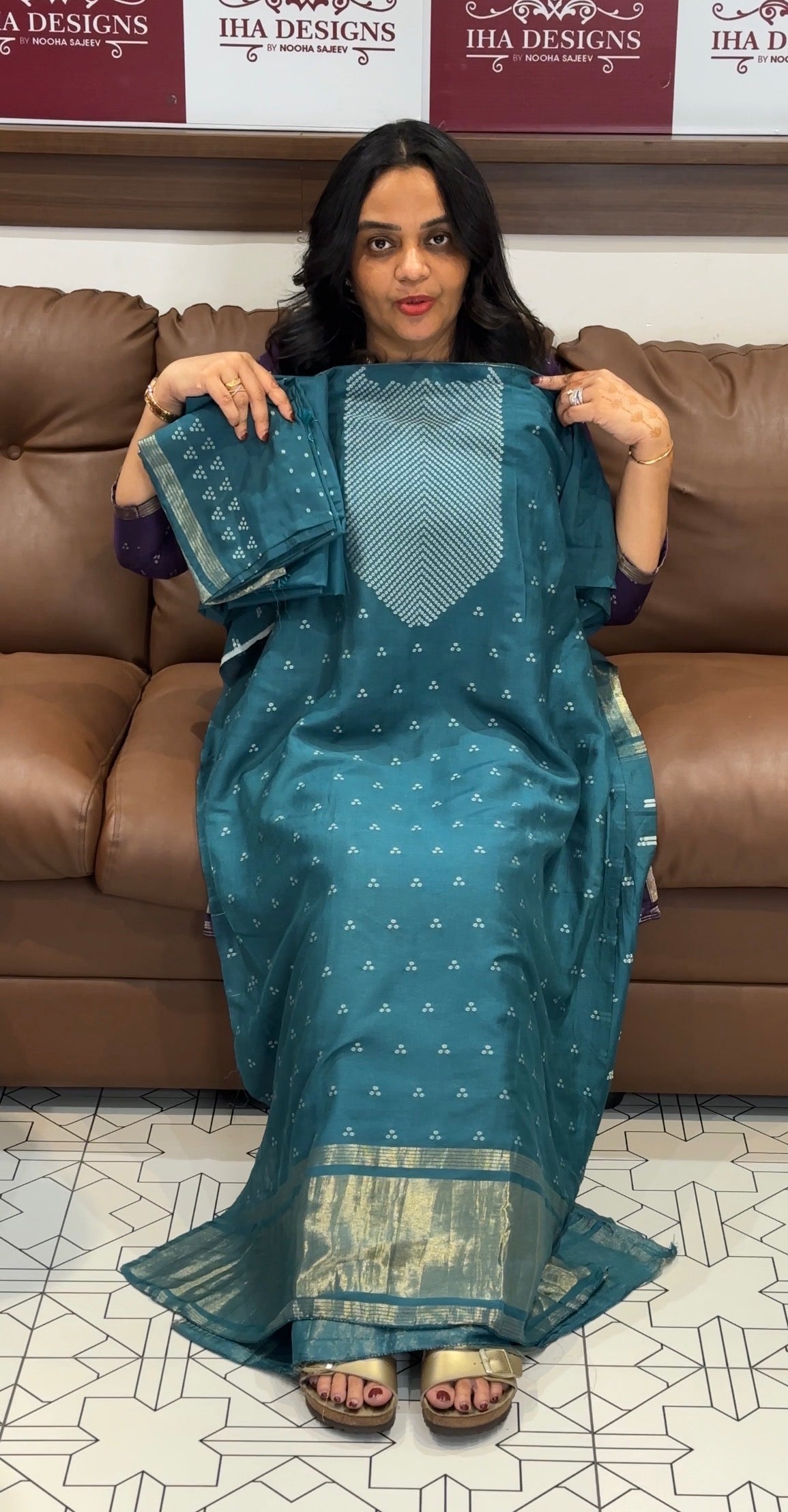 BUDGET BUY UNSTITCHED SALWAR SUITS - IHA 33273