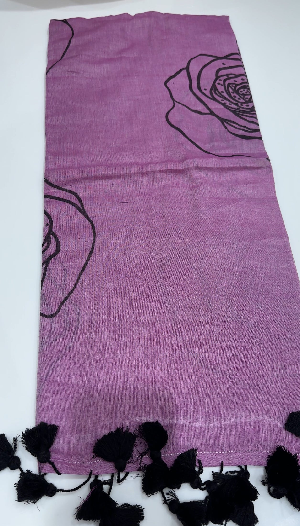 HANDBLOCK PRINTED SAREES - IHA 25479