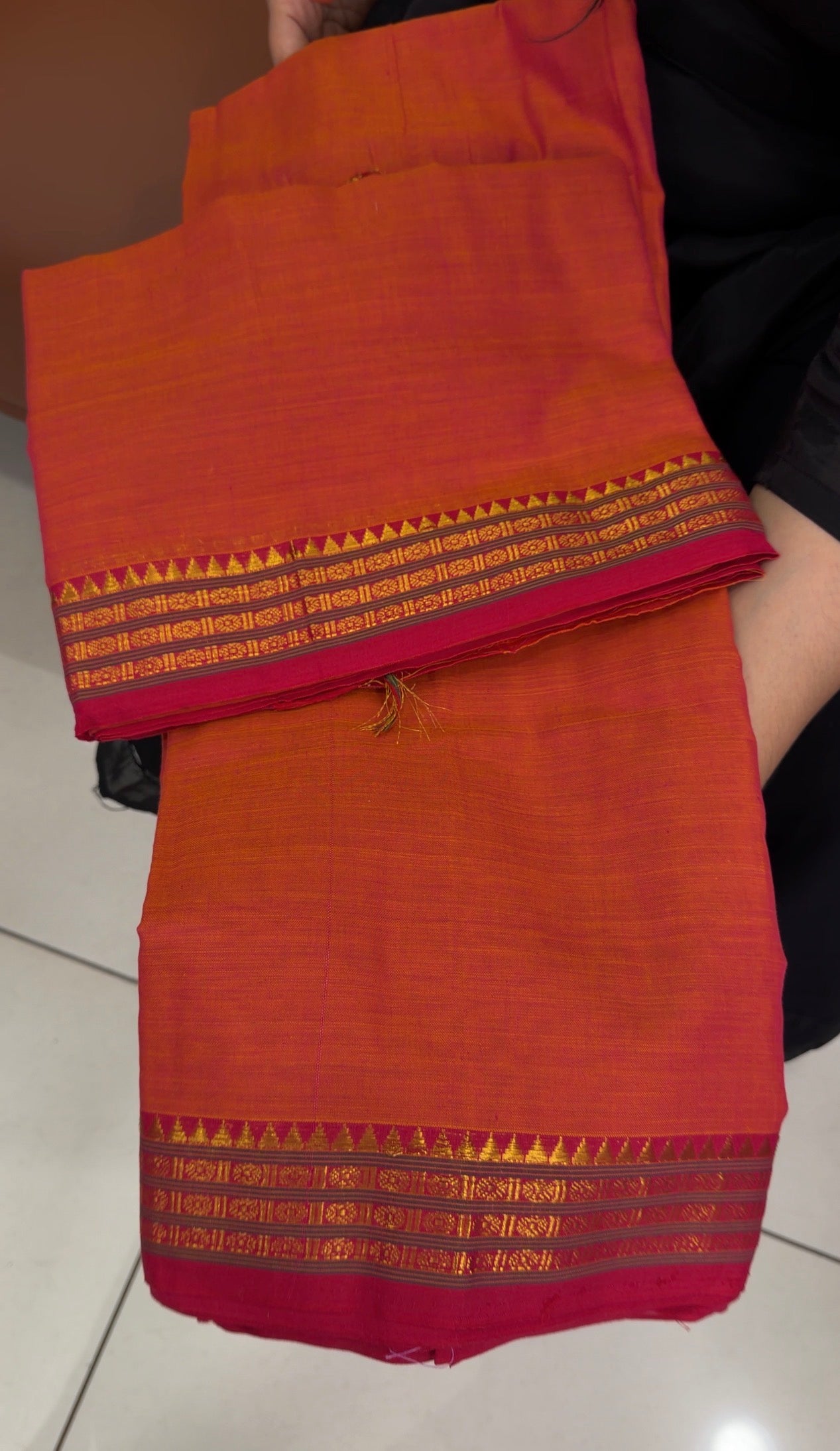 HANDLOOM COTTON UNSTITCHED SALWAR SUITS - IHA 33763
