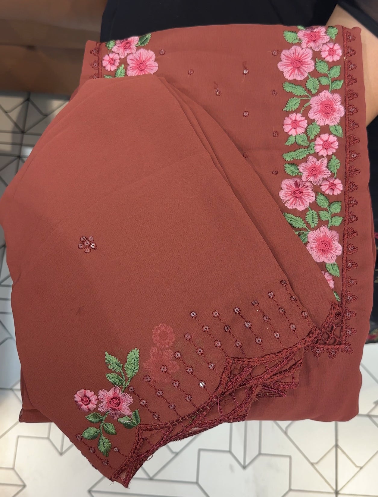 DESIGNER UNSTITCHED SALWAR SUITS - IHA 25147