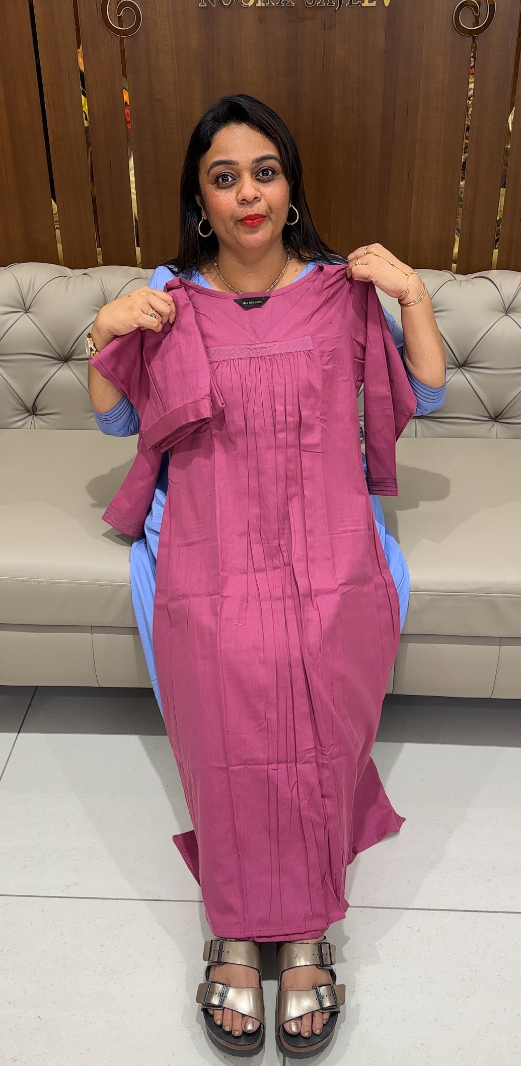 COTTON LONG CO-ORDS SETS - IHA 24162