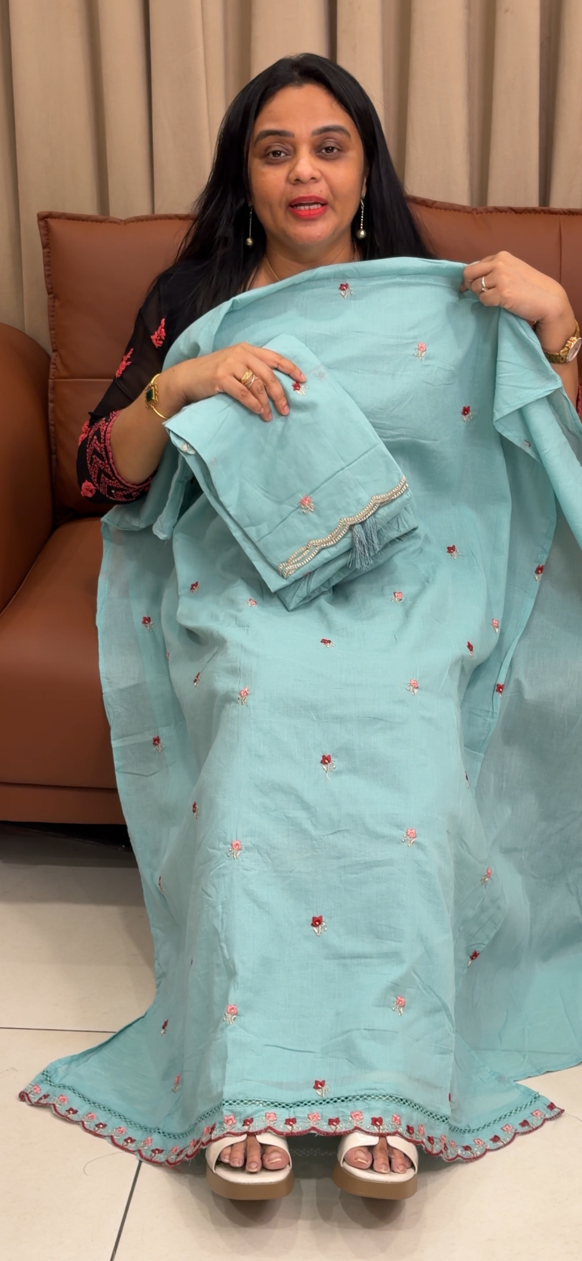 OFFER SALES UNSTITCHED SALWAR SUITS - IHA 35447