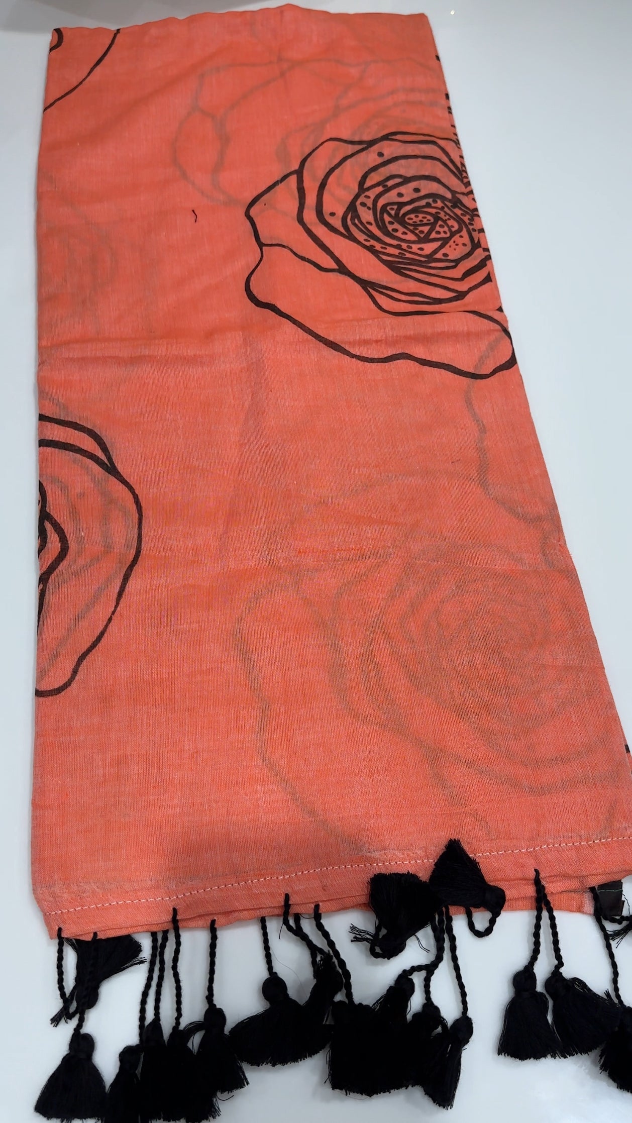 HANDBLOCK PRINTED SAREES - IHA 25479