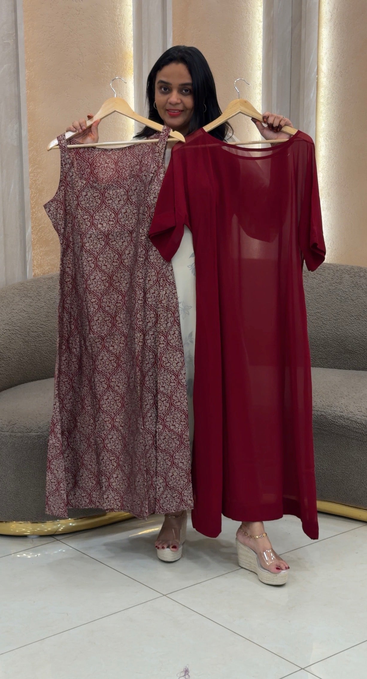 IHA'S IN-HOUSE PRINTED TOPS - IHA 32948