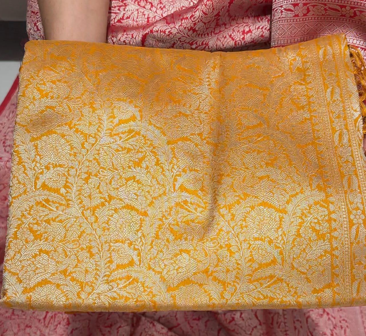 SEMI KATAN SAREES - IHA 23221