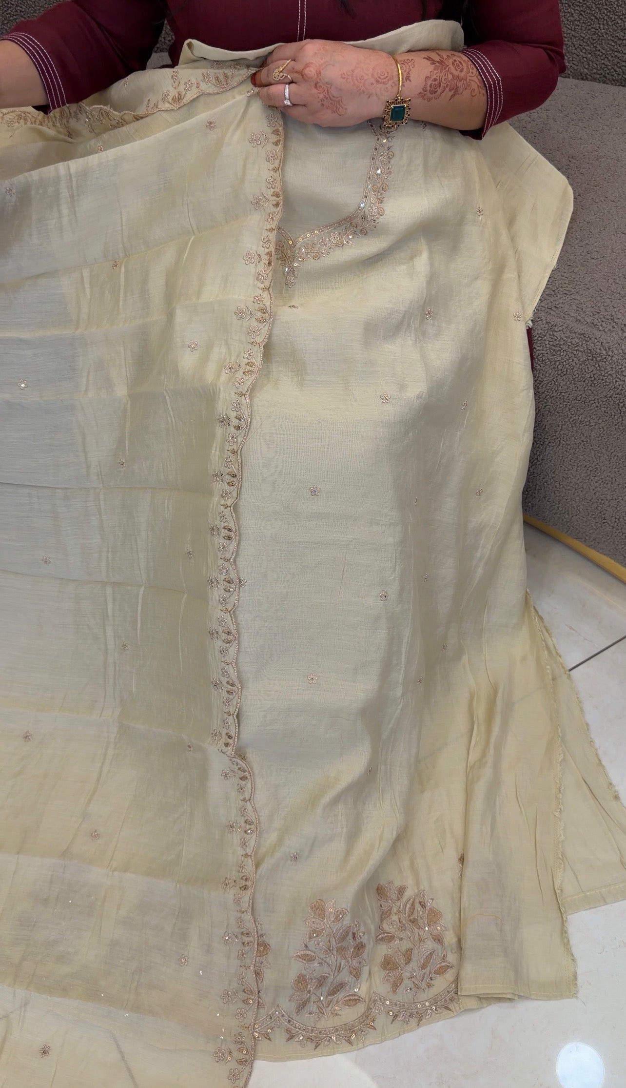 MUL UNSTITCHED SALWAR SUITS - IHA 33148