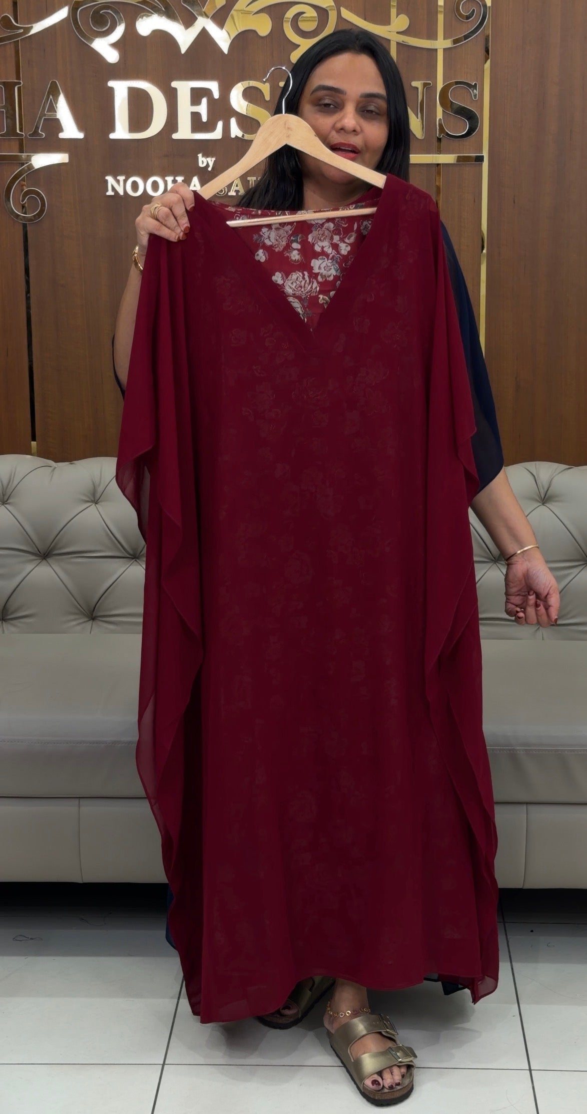 IHA'S IN-HOUSE KAFTAN TOPS - IHA 31972