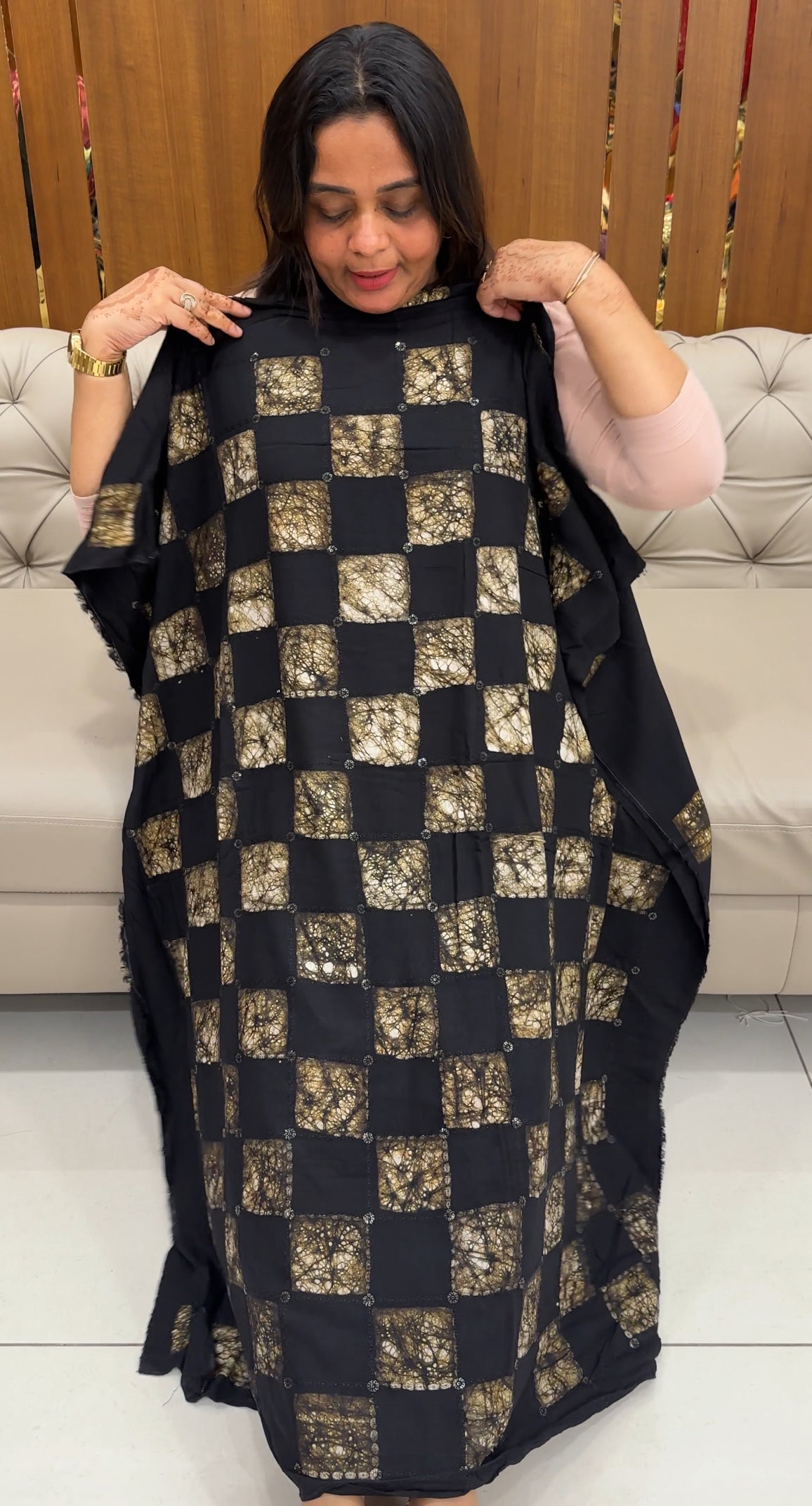 BATIK PRINTED UNSTITCHED SALWAR SUITS - IHA 27462
