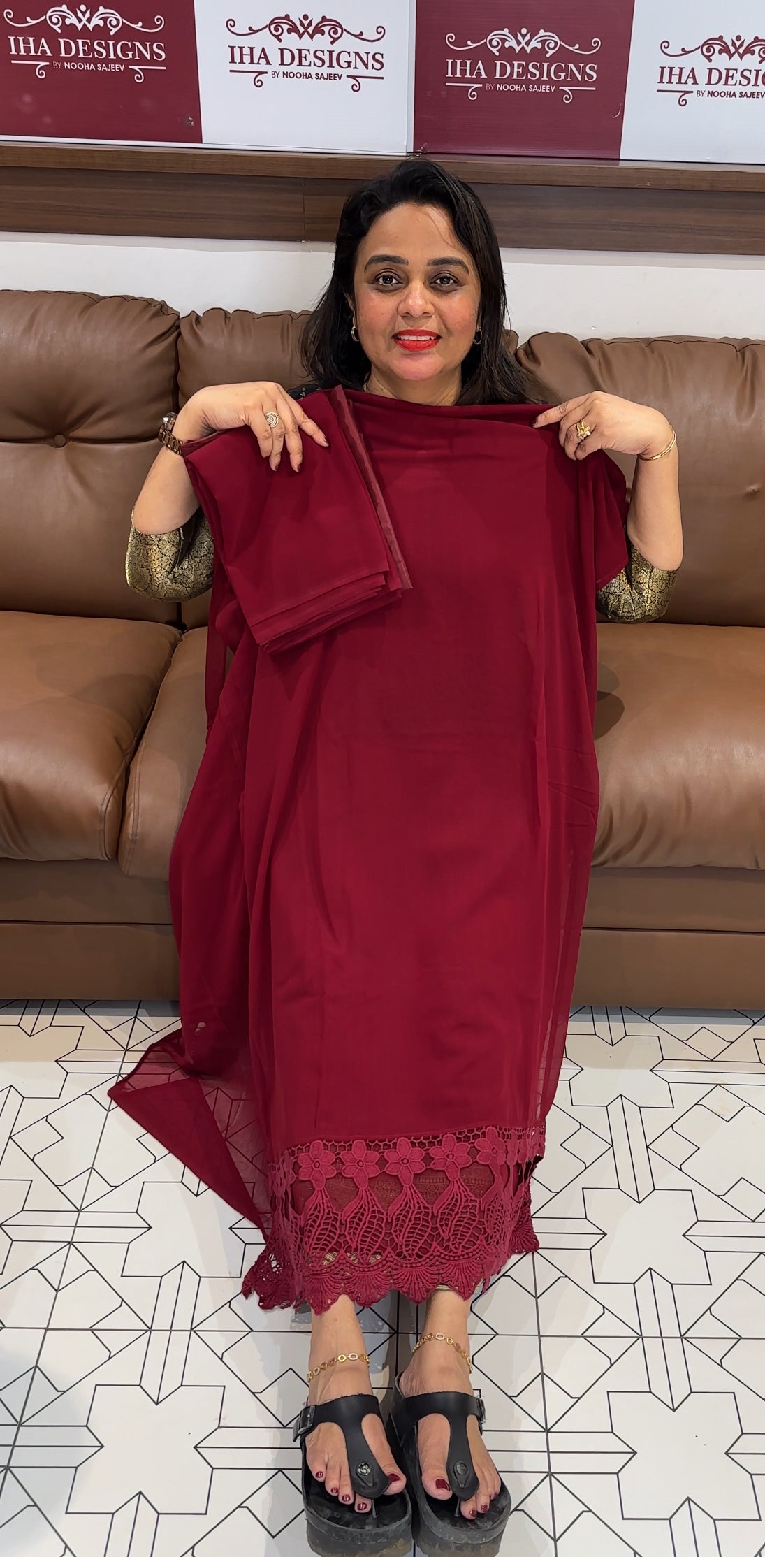 BUDGET BUY UNSTITCHED SALWAR SUITS - IHA 25489