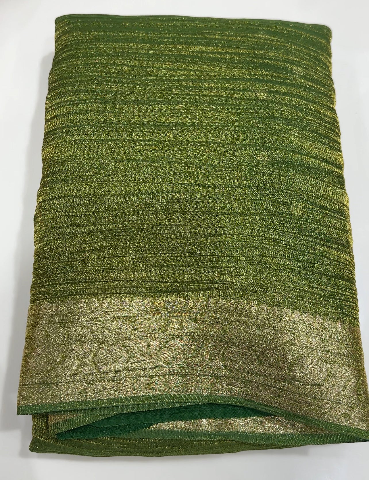 CRUSHED BANARASI SAREES - IHA 25473