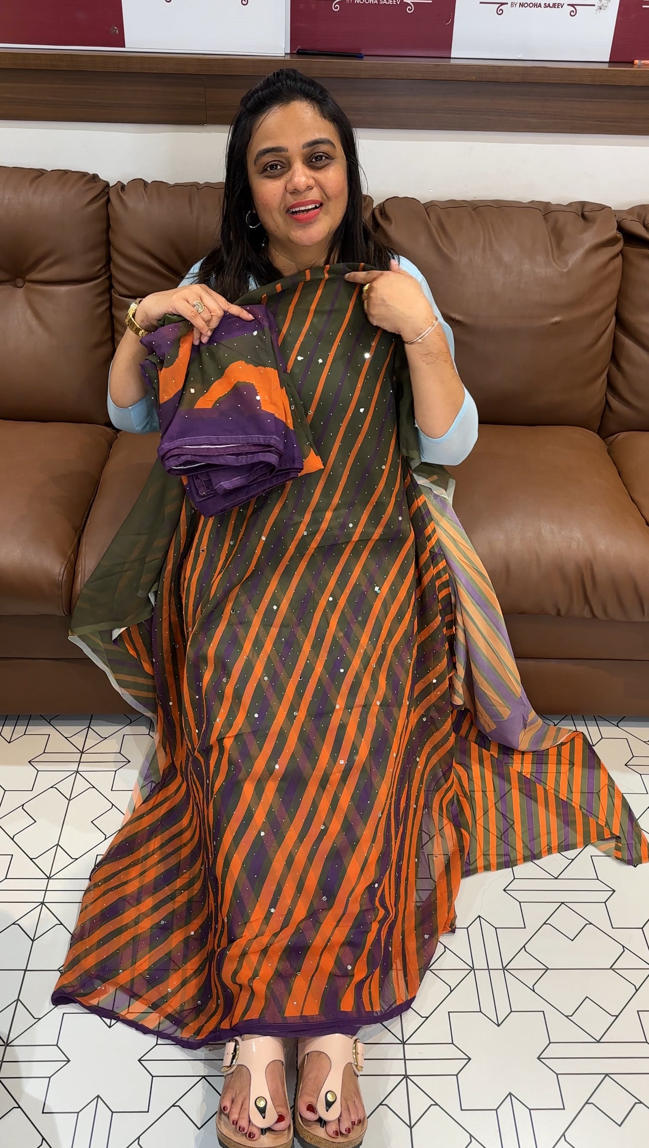 GEORGETTE UNSTITCHED SALWAR SUITS - IHA 27742