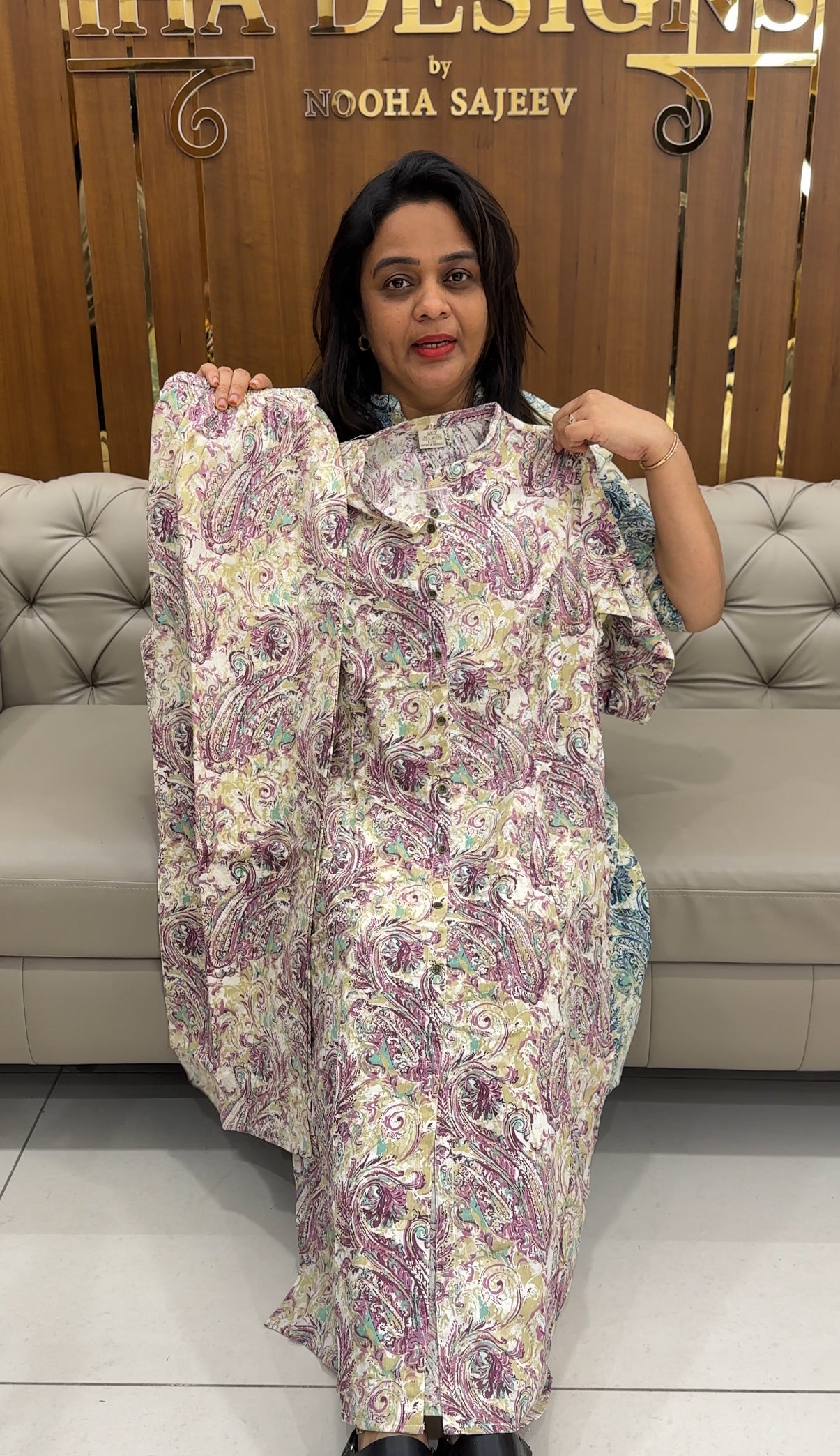 COTTON LONG CO-ORDS SETS - IHA 25277