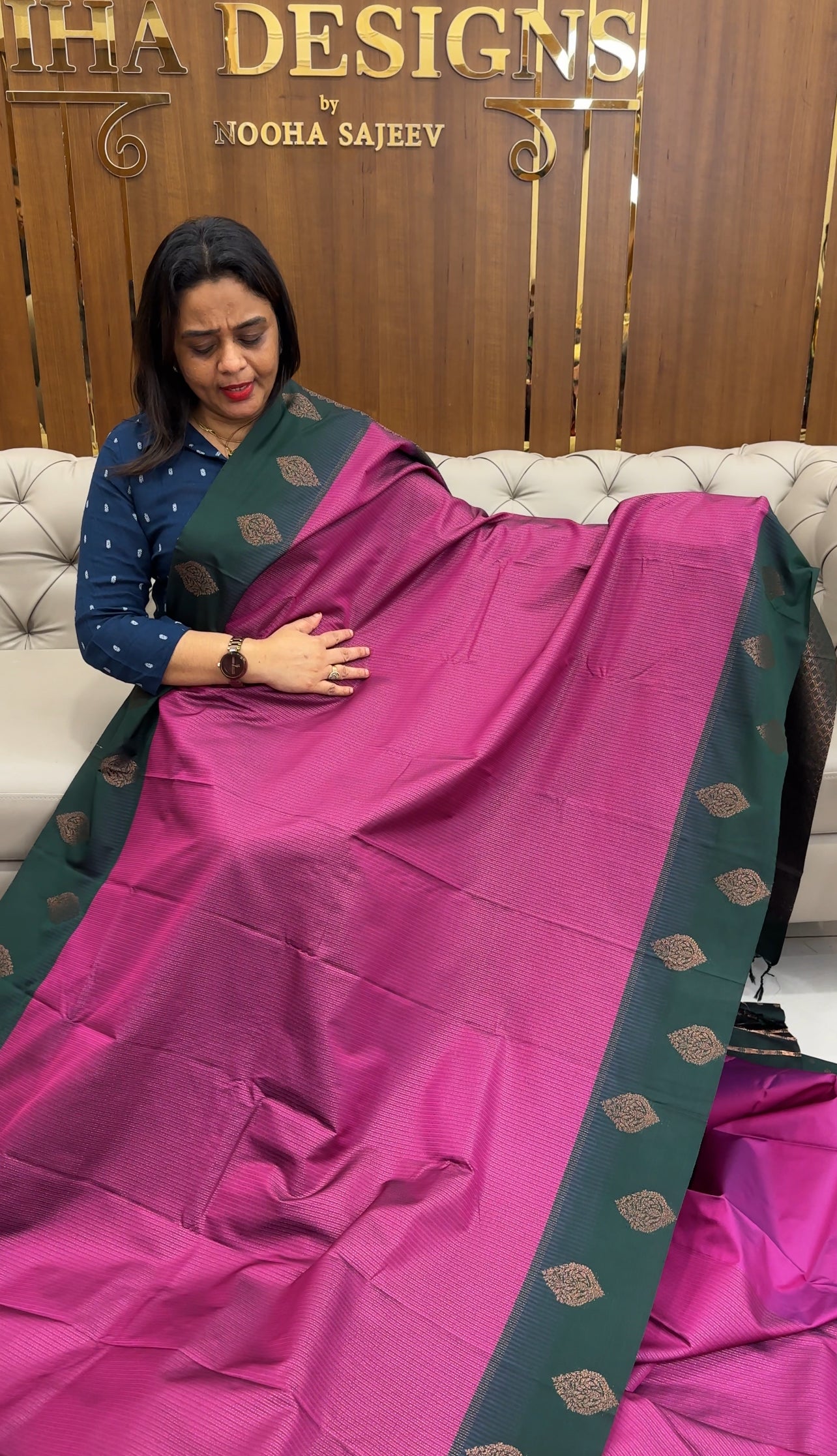 SOFT SILK SAREES - IHA 25222