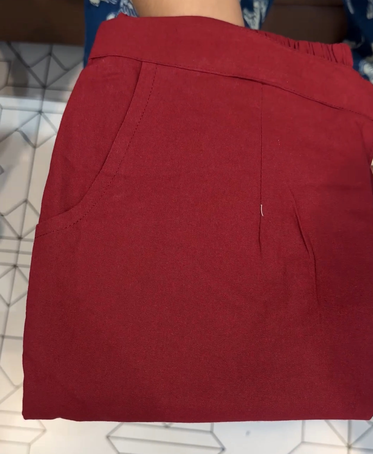PARALLEL COTTON PANTS - IHA 23133