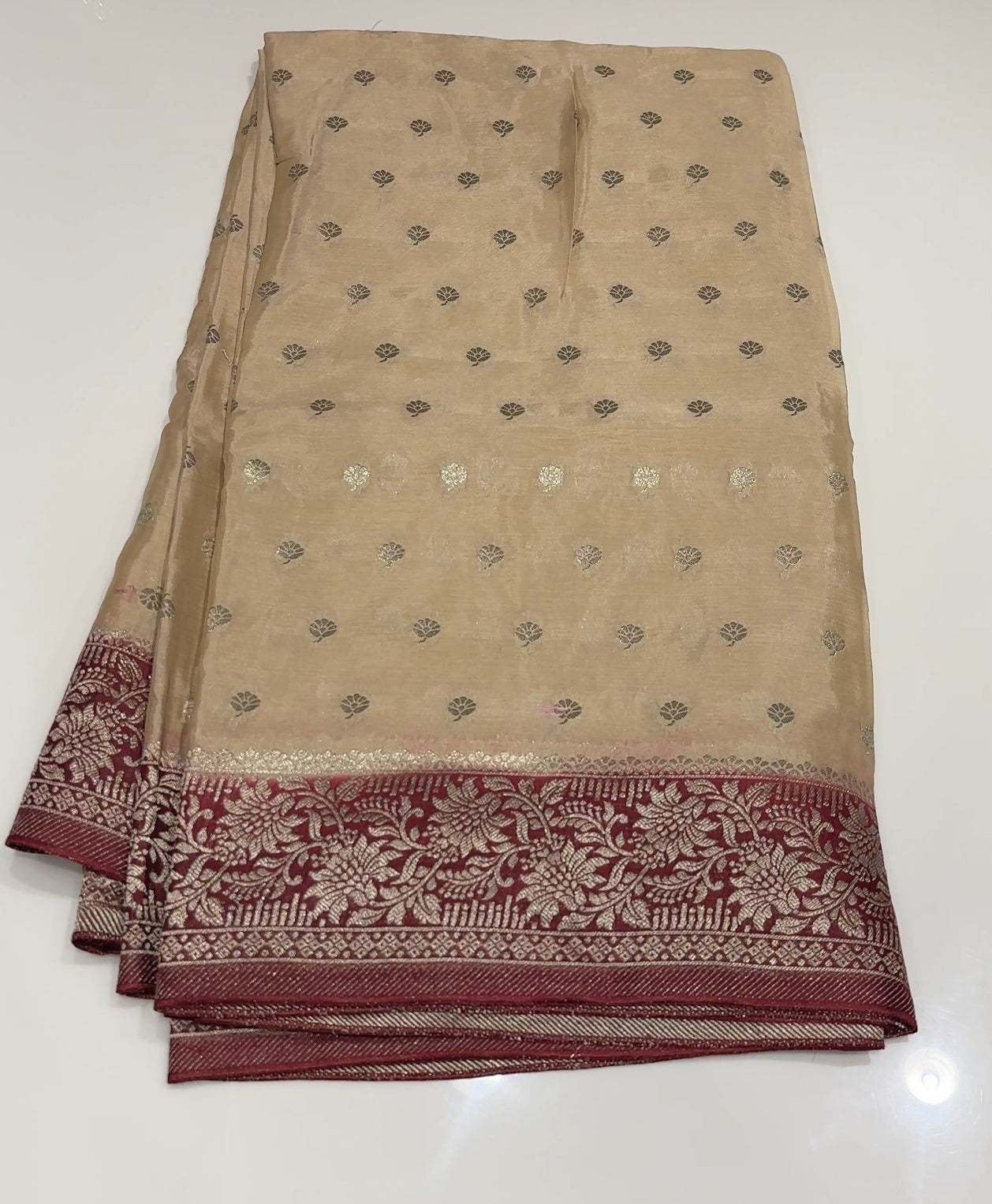 PLATINUM CHIFFON SAREES - IHA 22207