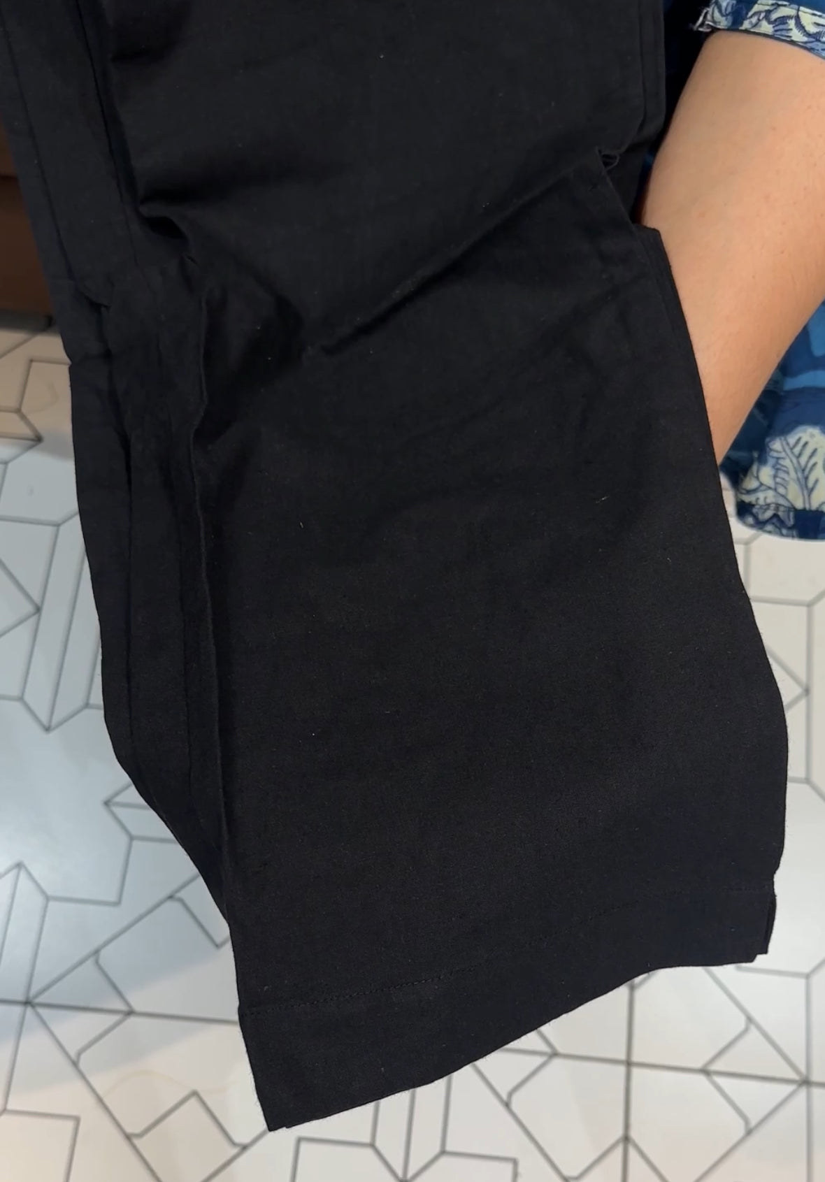 PARALLEL COTTON PANTS - IHA 23133