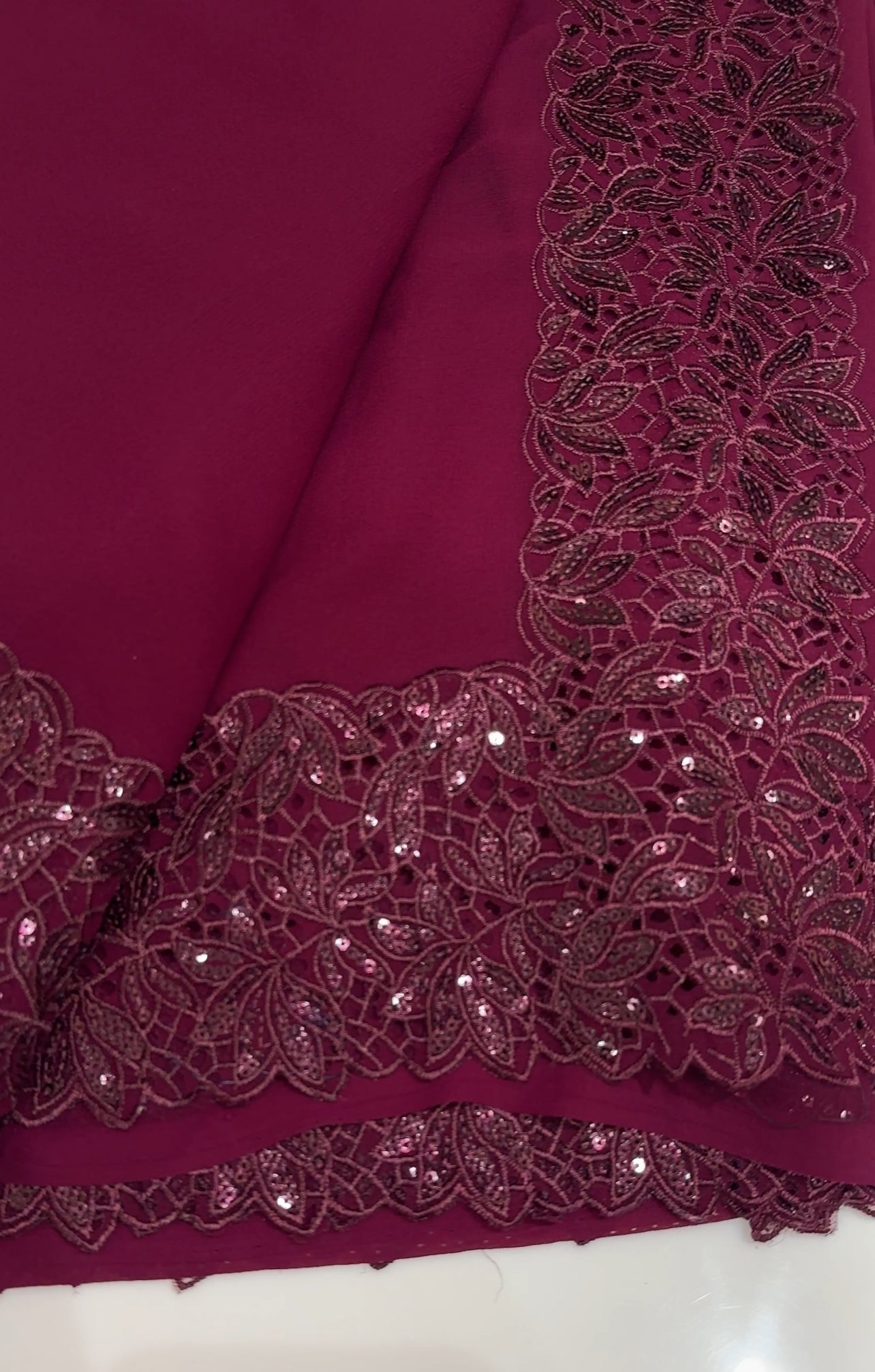FAUX GEORGETTE SAREES - IHA 23138