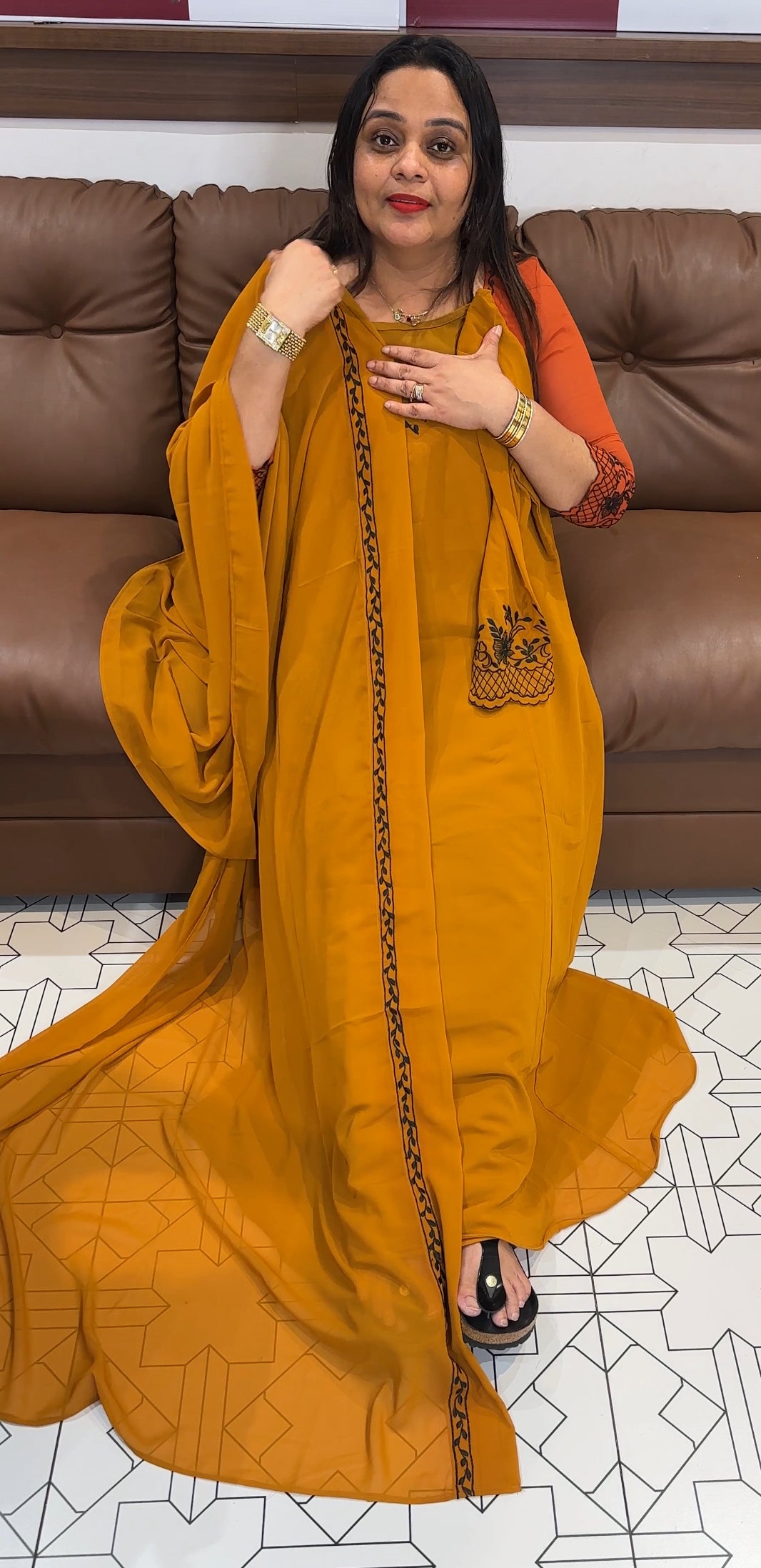IHA'S IN-HOUSE DESIGNER UNSTITCHED SALWAR SUITS- IHA 22958