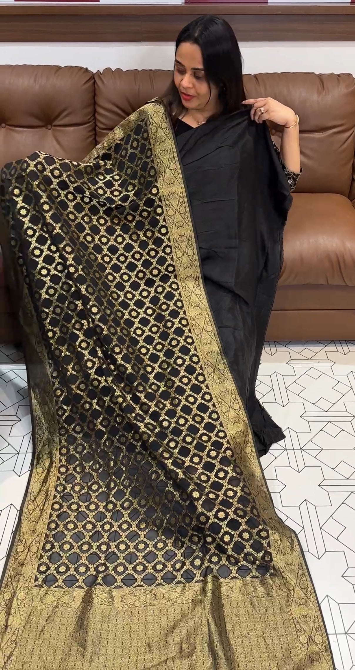 DOLA SILK UNSTITCHED SALWAR SUITS - IHA 22357