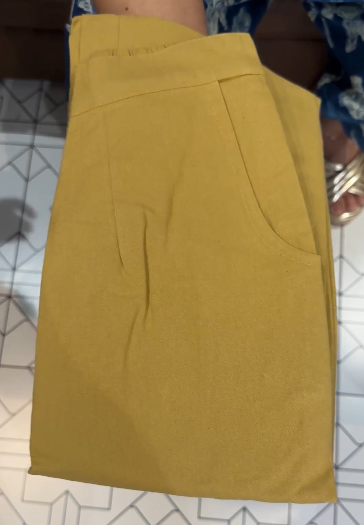 PARALLEL COTTON PANTS - IHA 23133