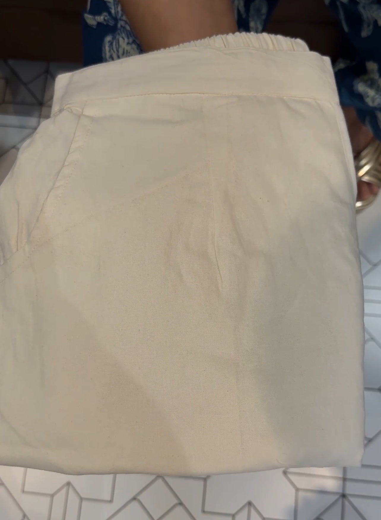 PARALLEL COTTON PANTS - IHA 23133