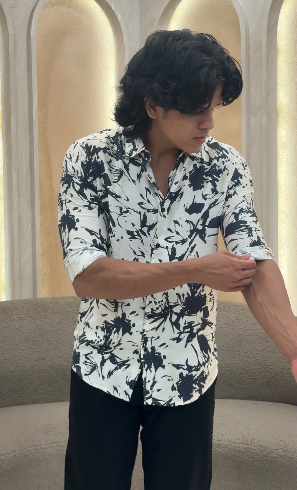 MEN'S SHIRT - IHA 33625