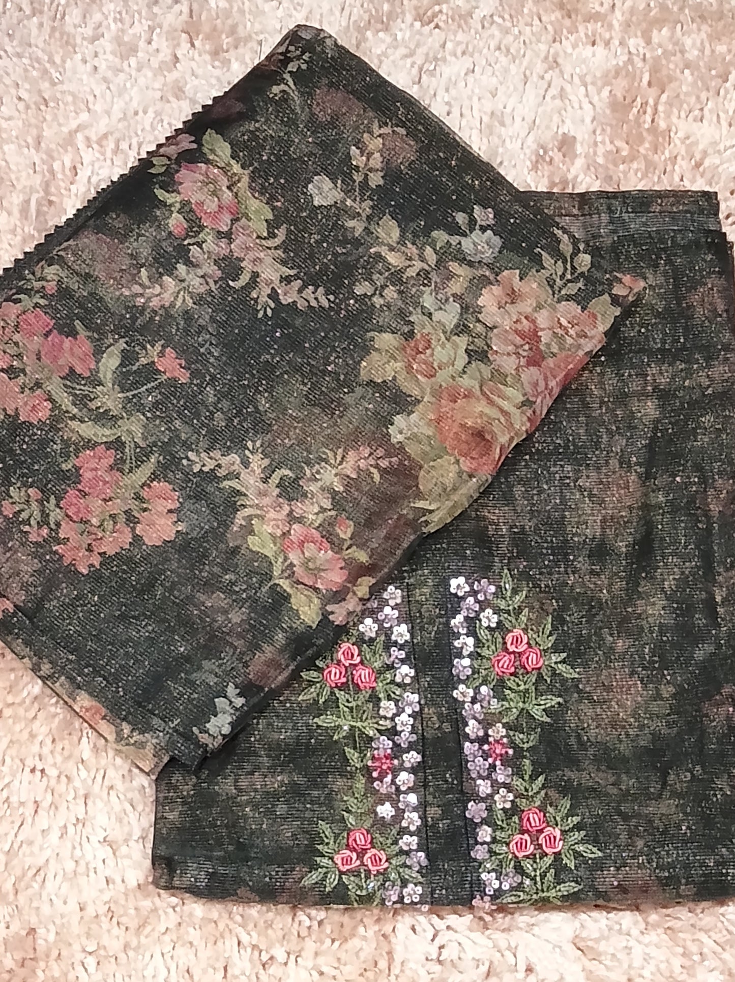 OFFER SALES UNSTITCHED SALWAR SUITS - IHA 34633