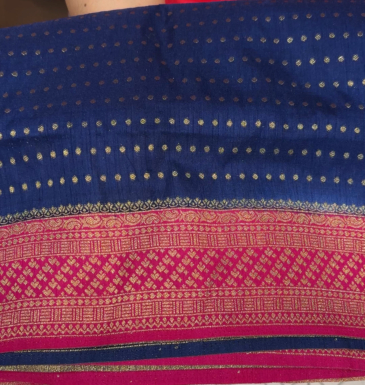 SEMI BANARASI SAREES - IHA 19693