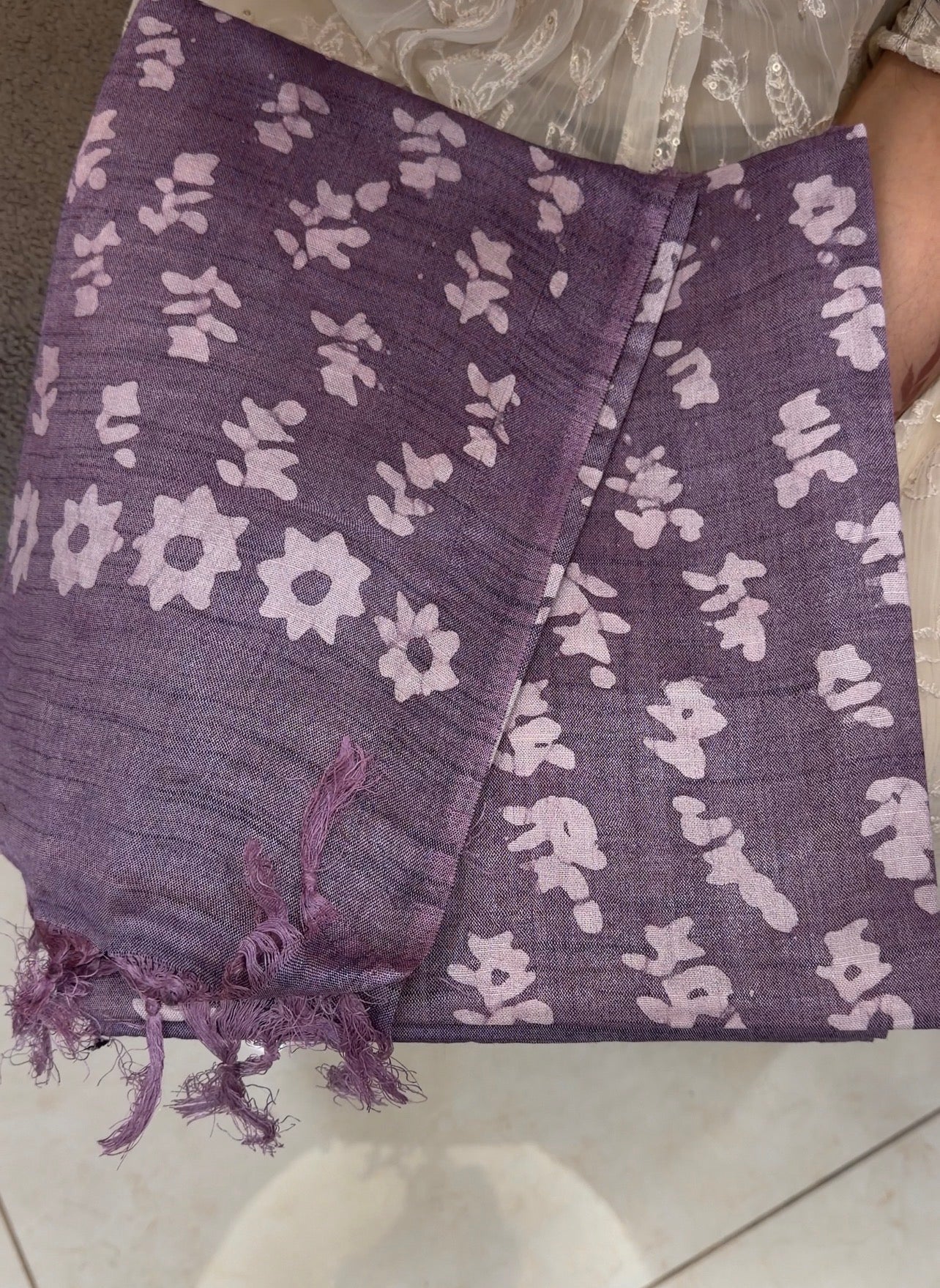 BATIK PRINTED UNSTITCHED SALWAR SUITS - IHA 33145