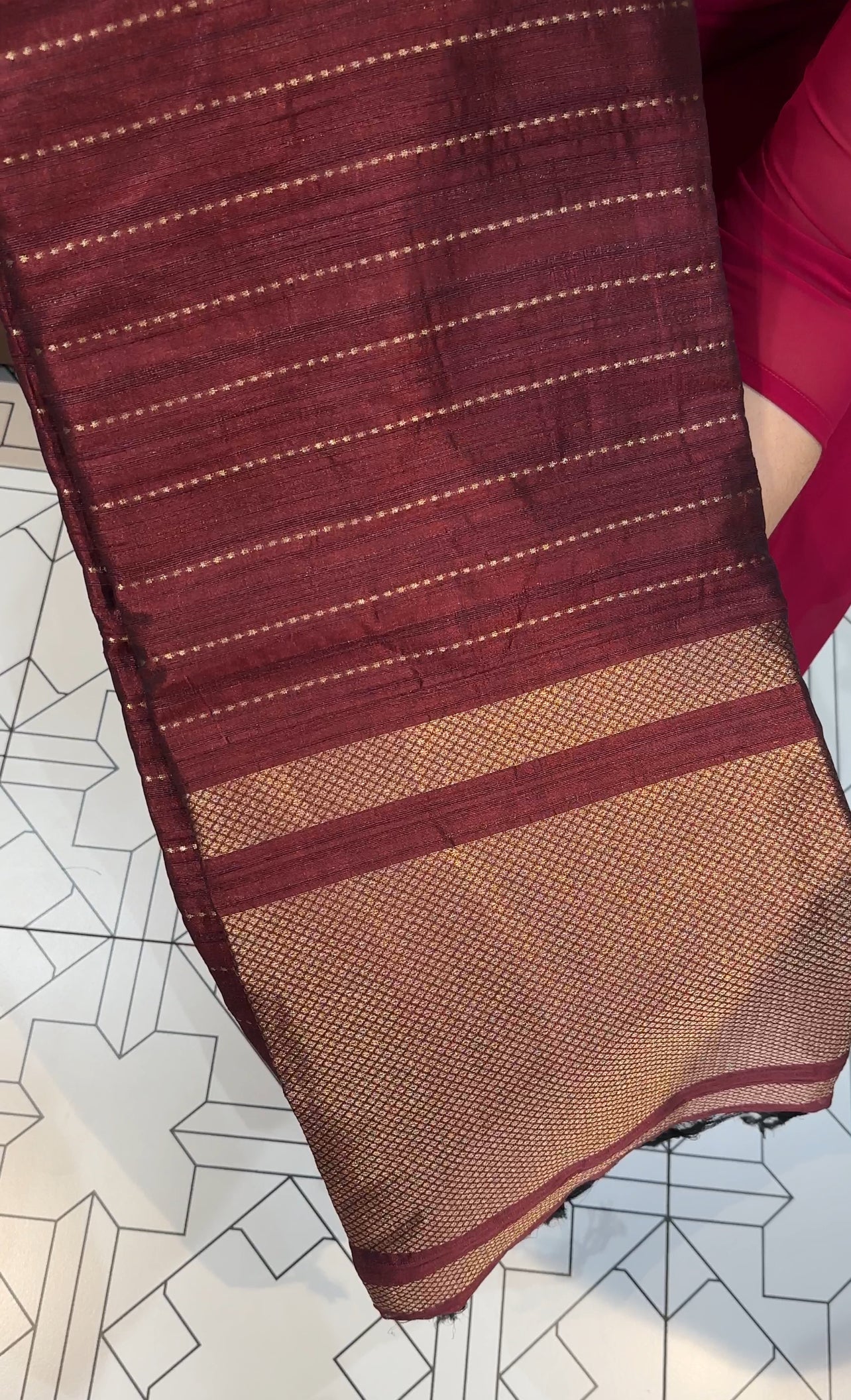 SEMI JUTE SAREE - IHA 19189