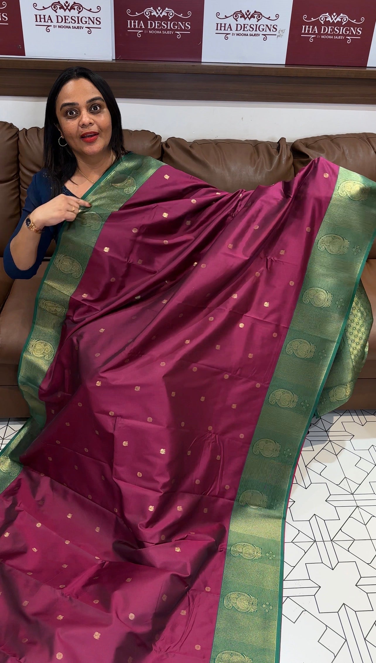 SEMI SOFT SILK SAREES - IHA 31514