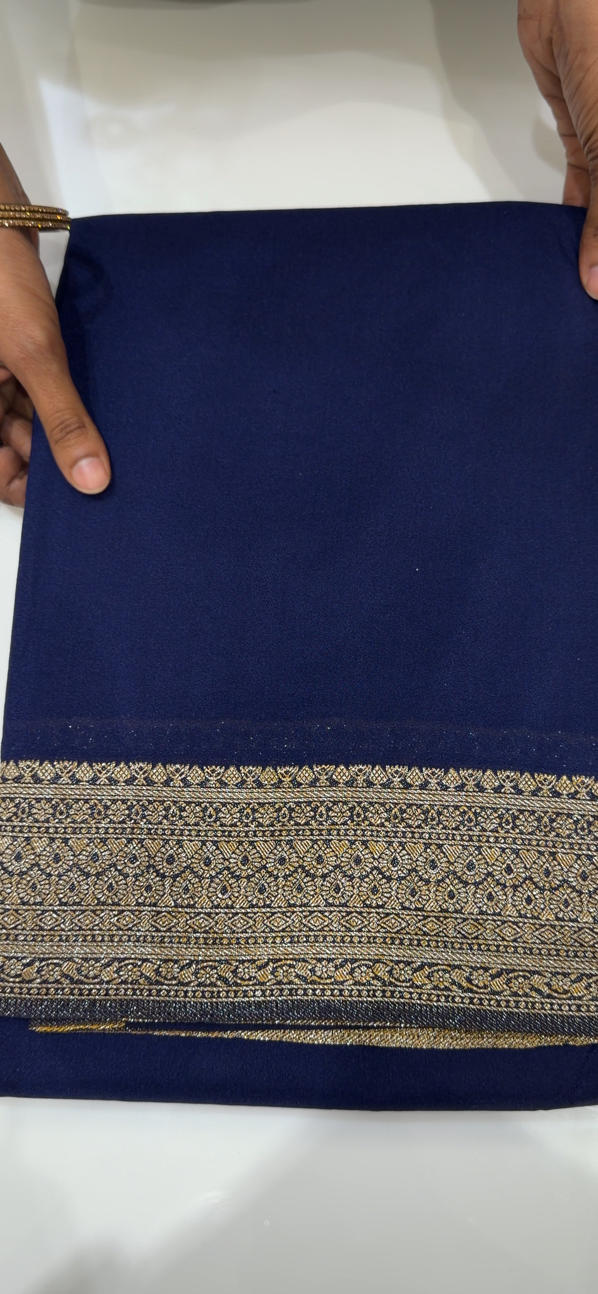 SEMI BANARASI SAREES - IHA 35142