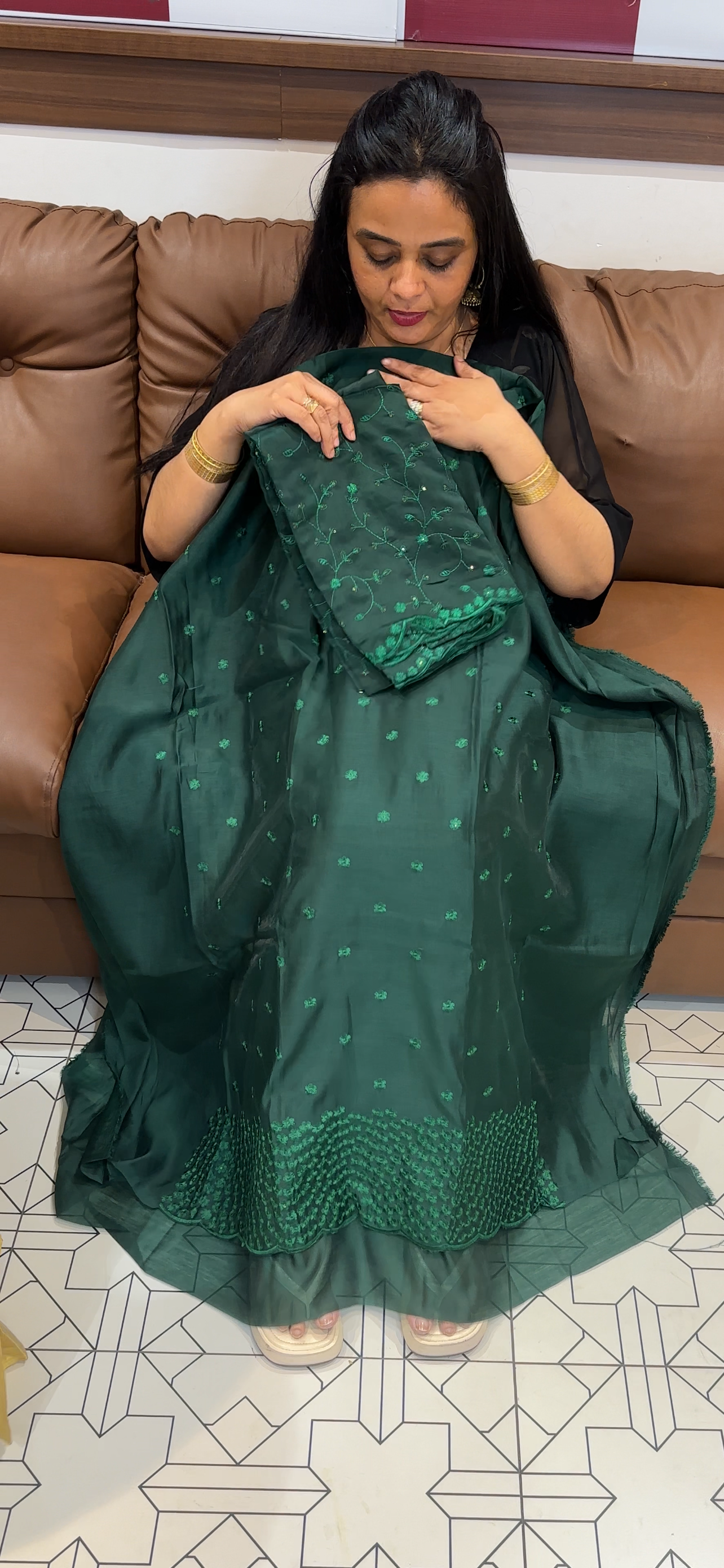 OFFER SALES UNSTITCHED SALWAR SUITS - IHA 35000