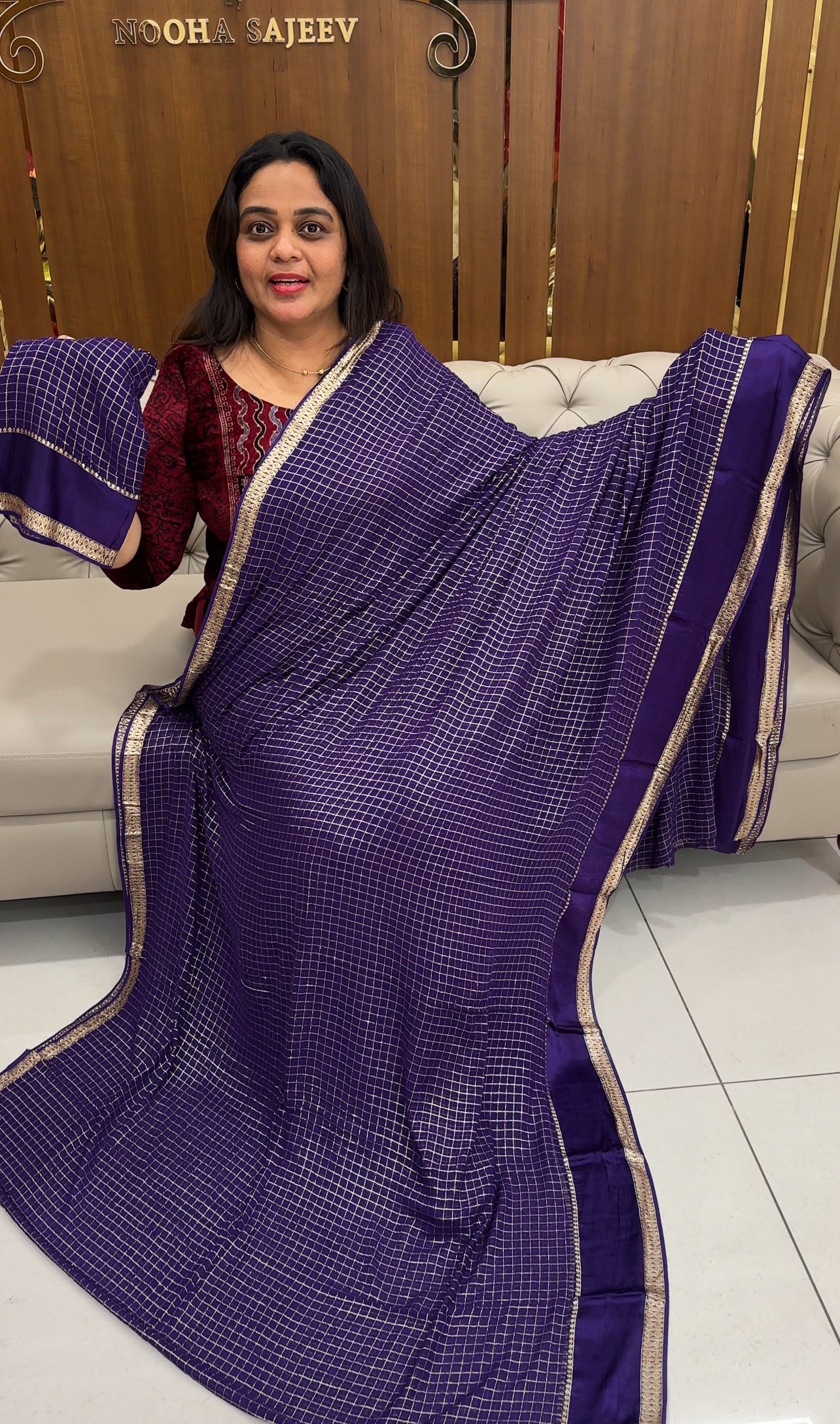 SEMI BANARASI SAREES - IHA 29198