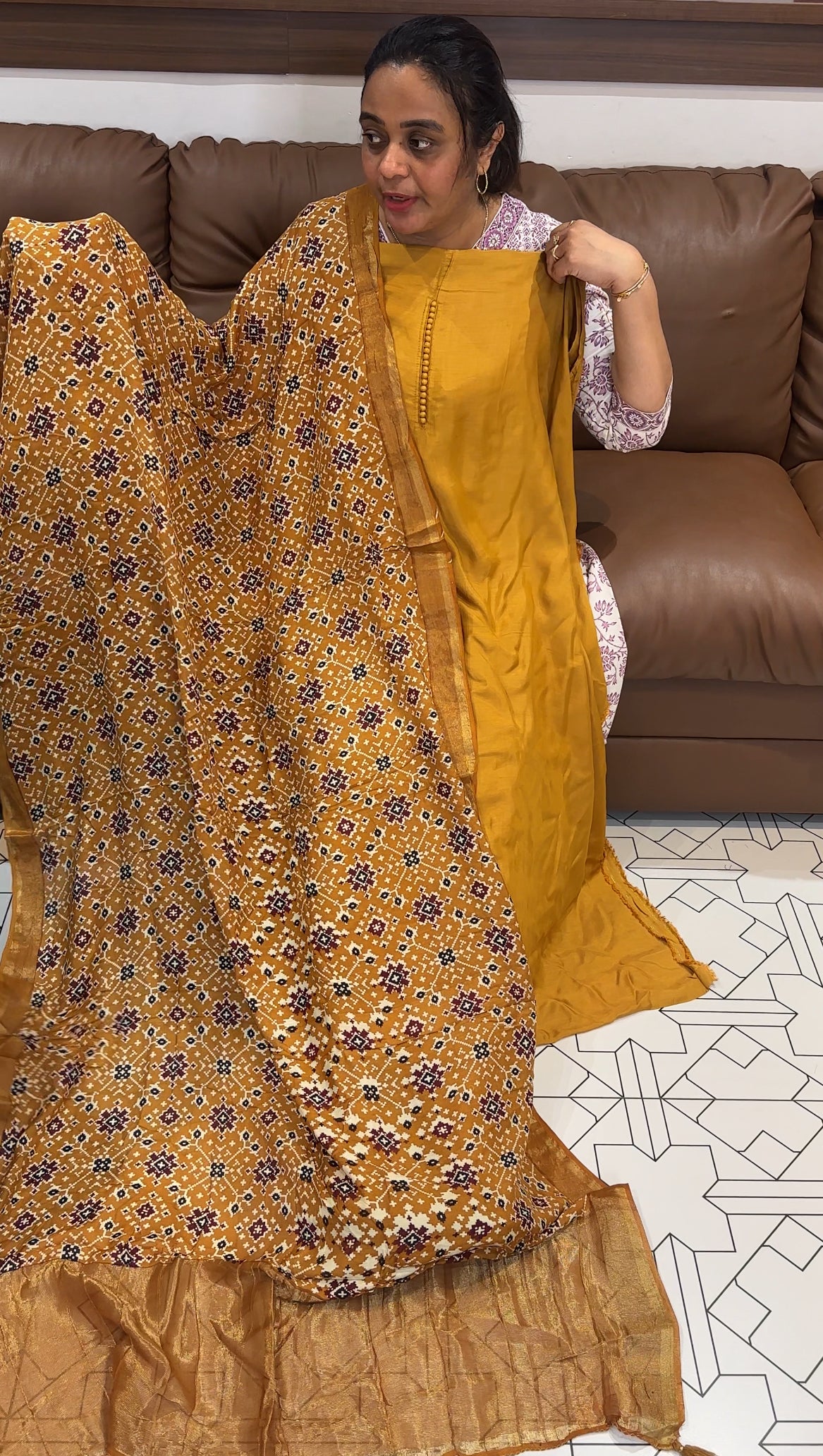DOLA SILK UNSTITCHED SALWAR SUITS - IHA 26511