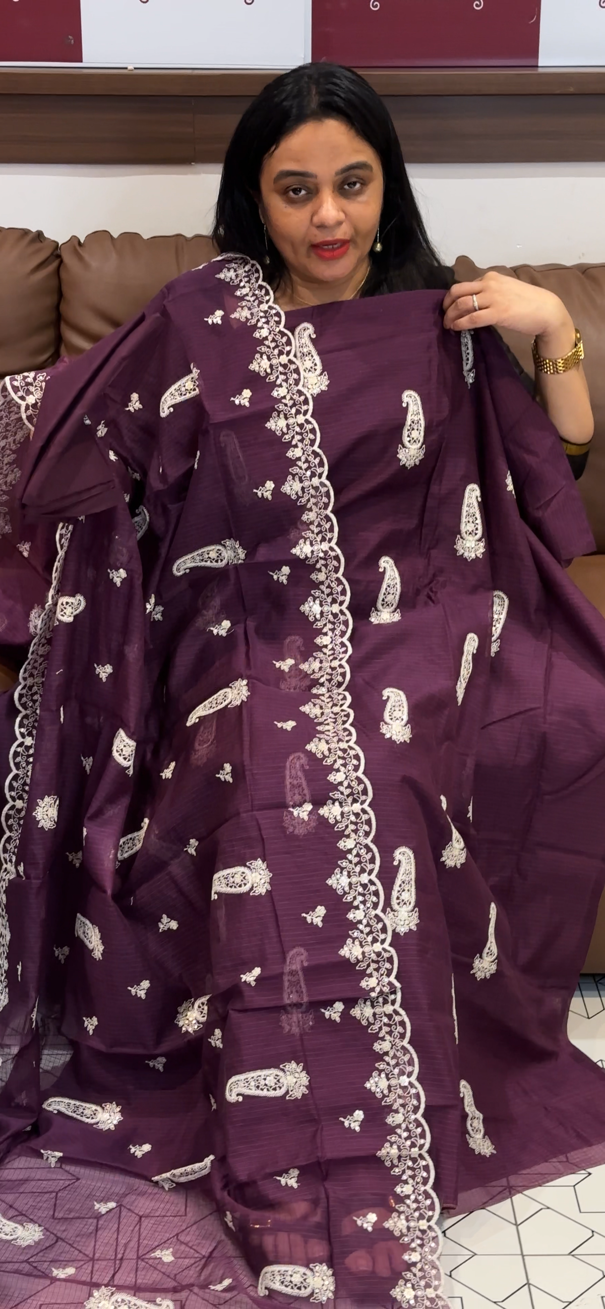 OFFER SALES UNSTITCHED SALWAR SUITS - IHA 35484