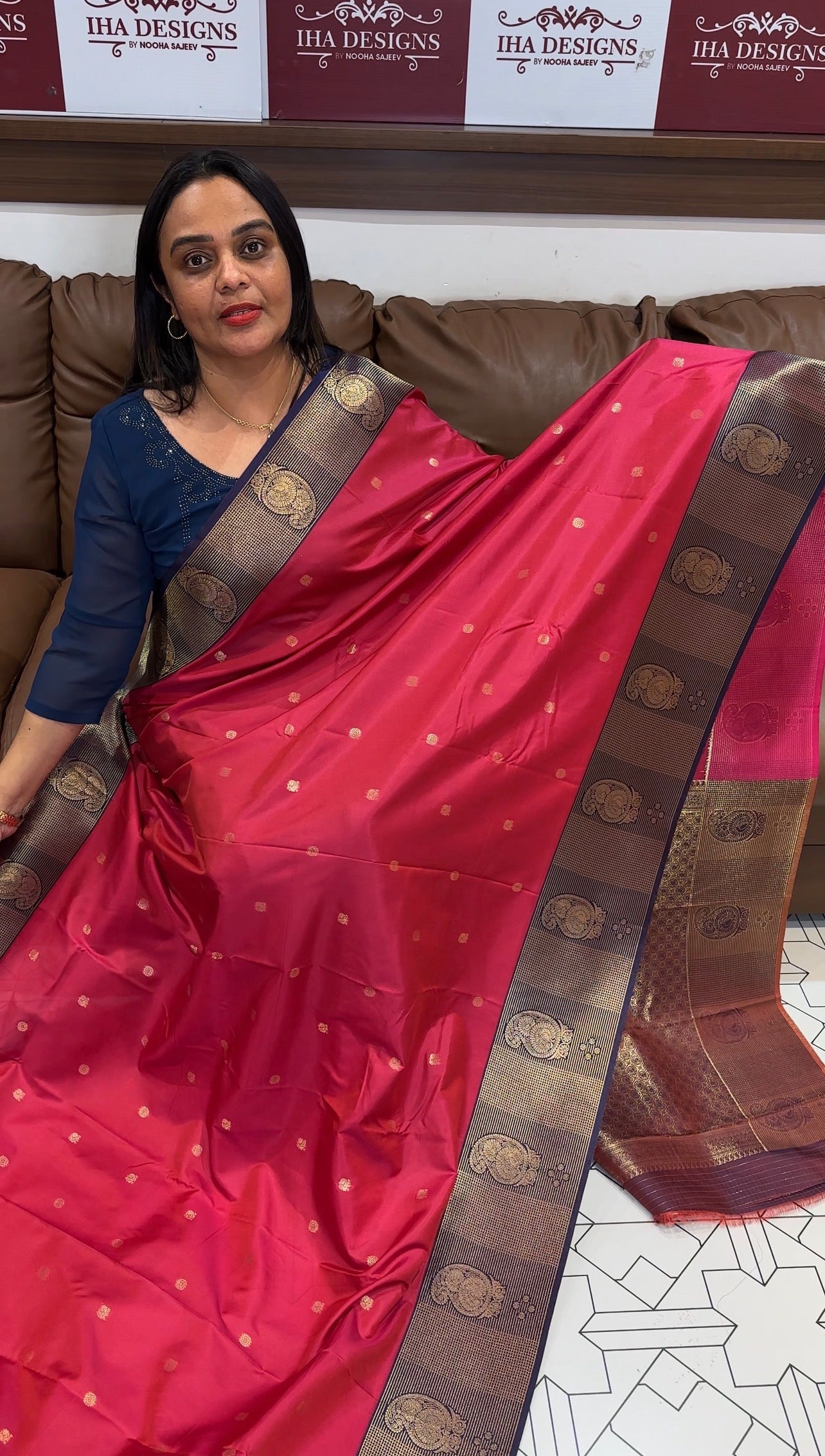 SEMI SOFT SILK SAREES - IHA 31514