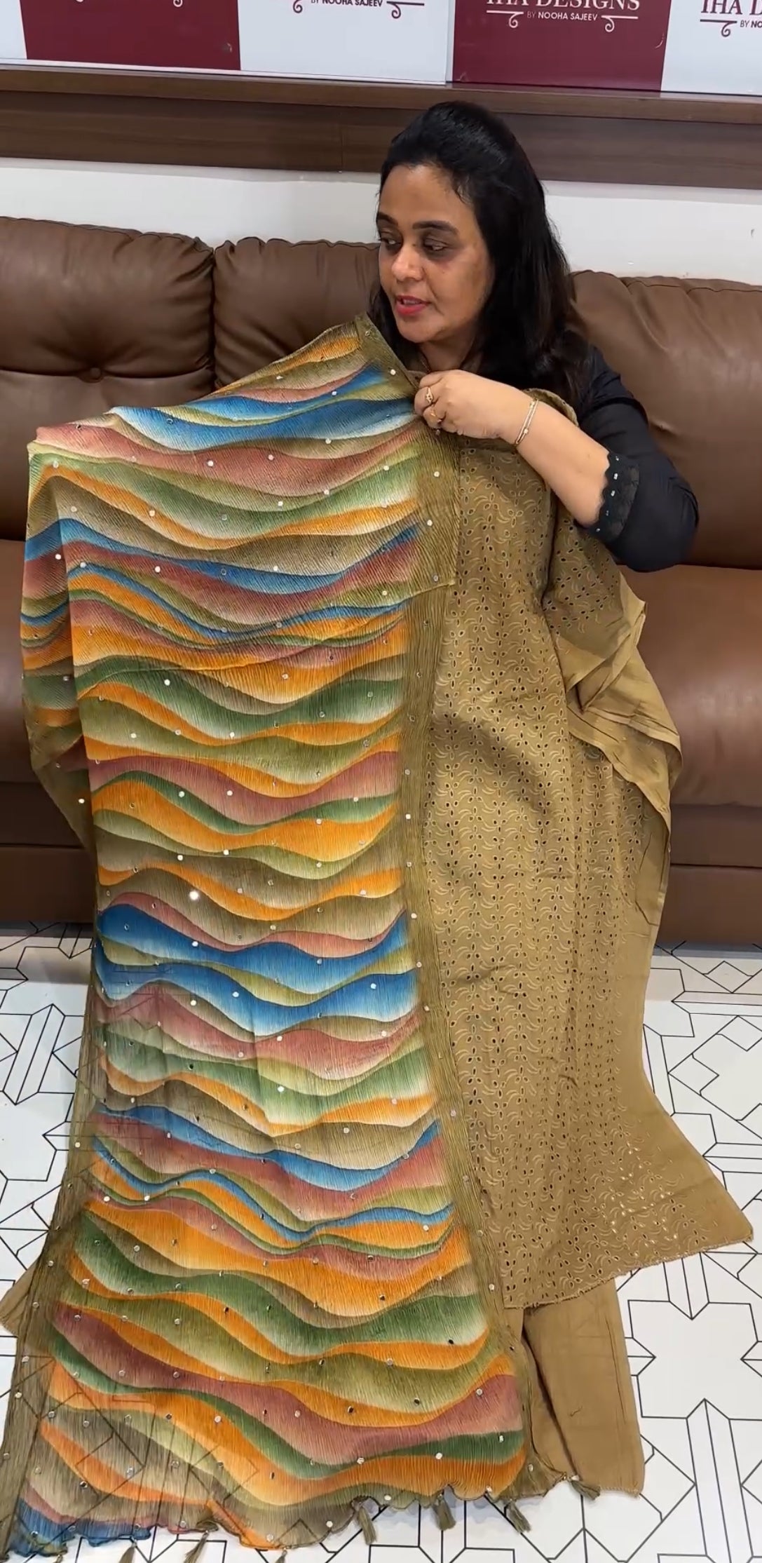 FORWARD COTTON HAKOBA UNSTITCHED SALWAR SUITS - IHA 27918