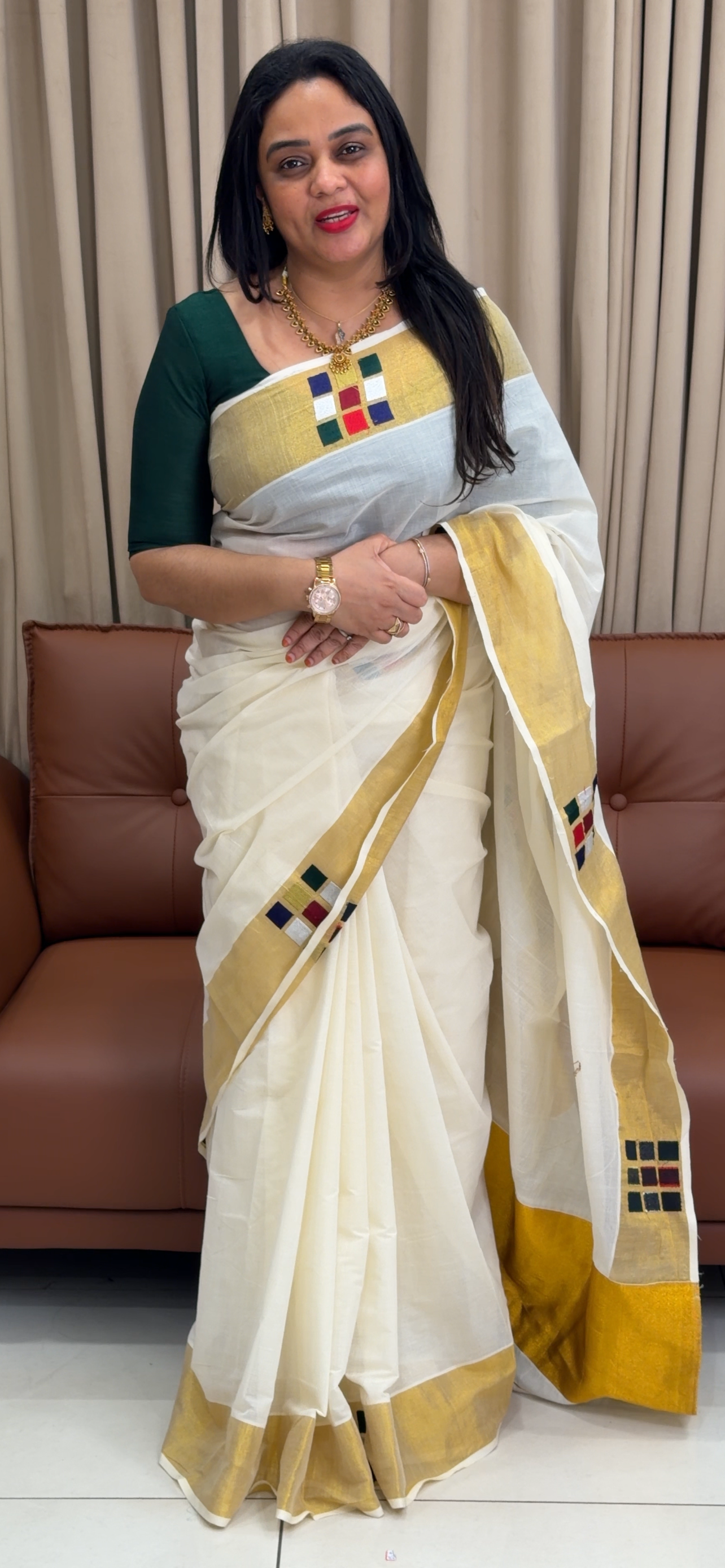 FORWARD ONAM  SAREES - IHA 33813