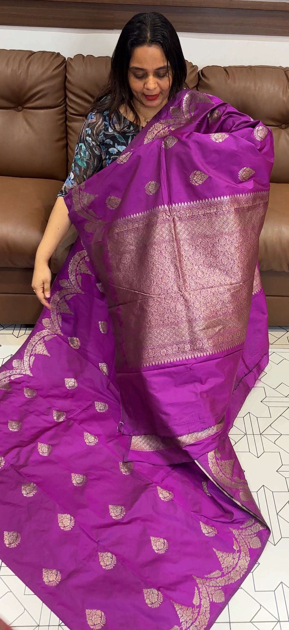 SEMI KATAN SAREES - IHA 18251