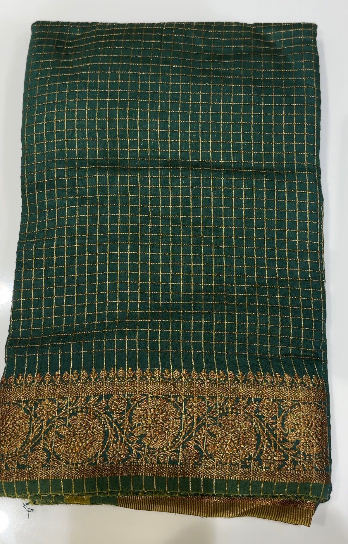 SEMI BANARASI SAREES - 35996