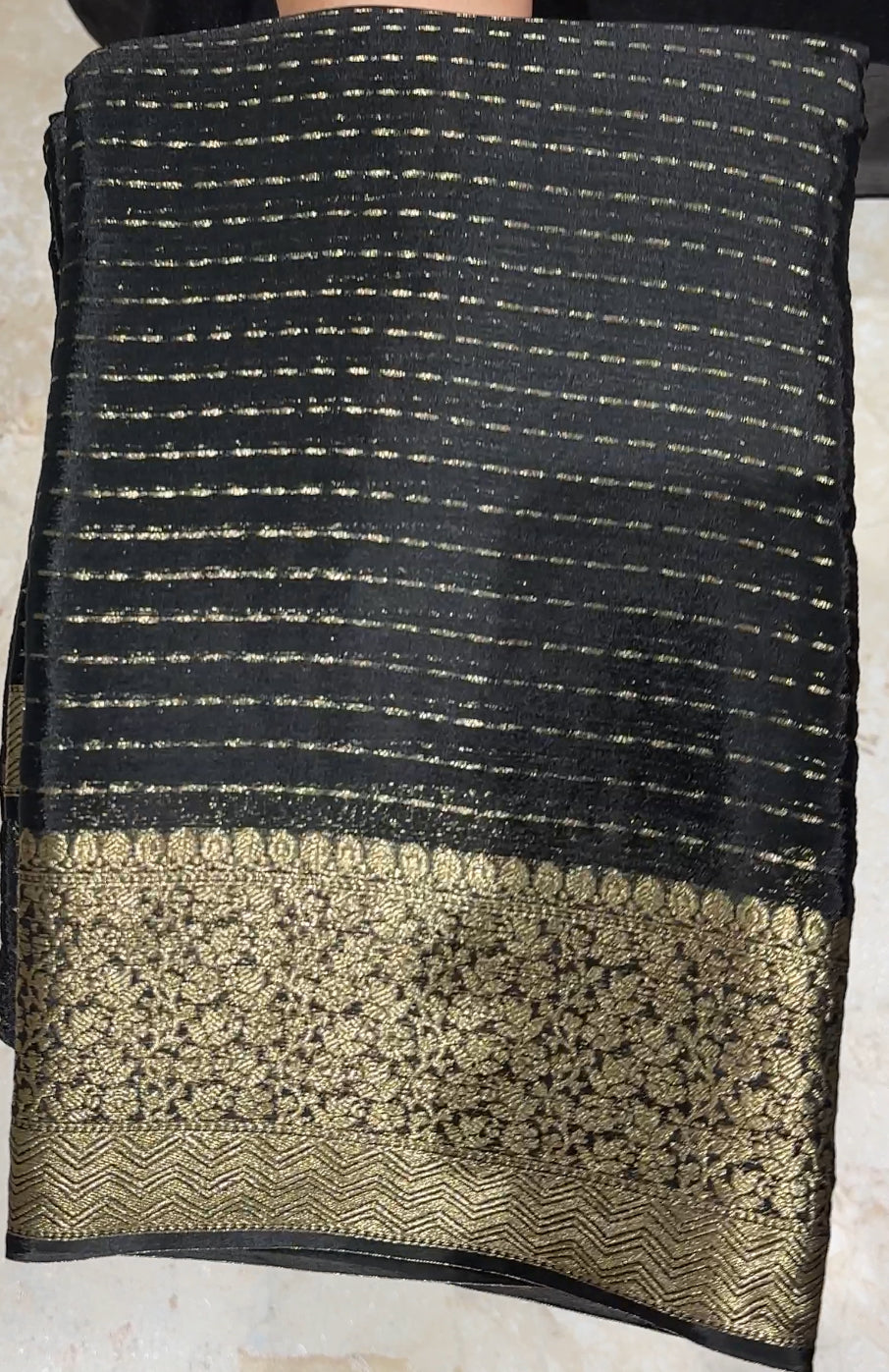 PLATINUM CHIFFON SAREES - IHA 19876