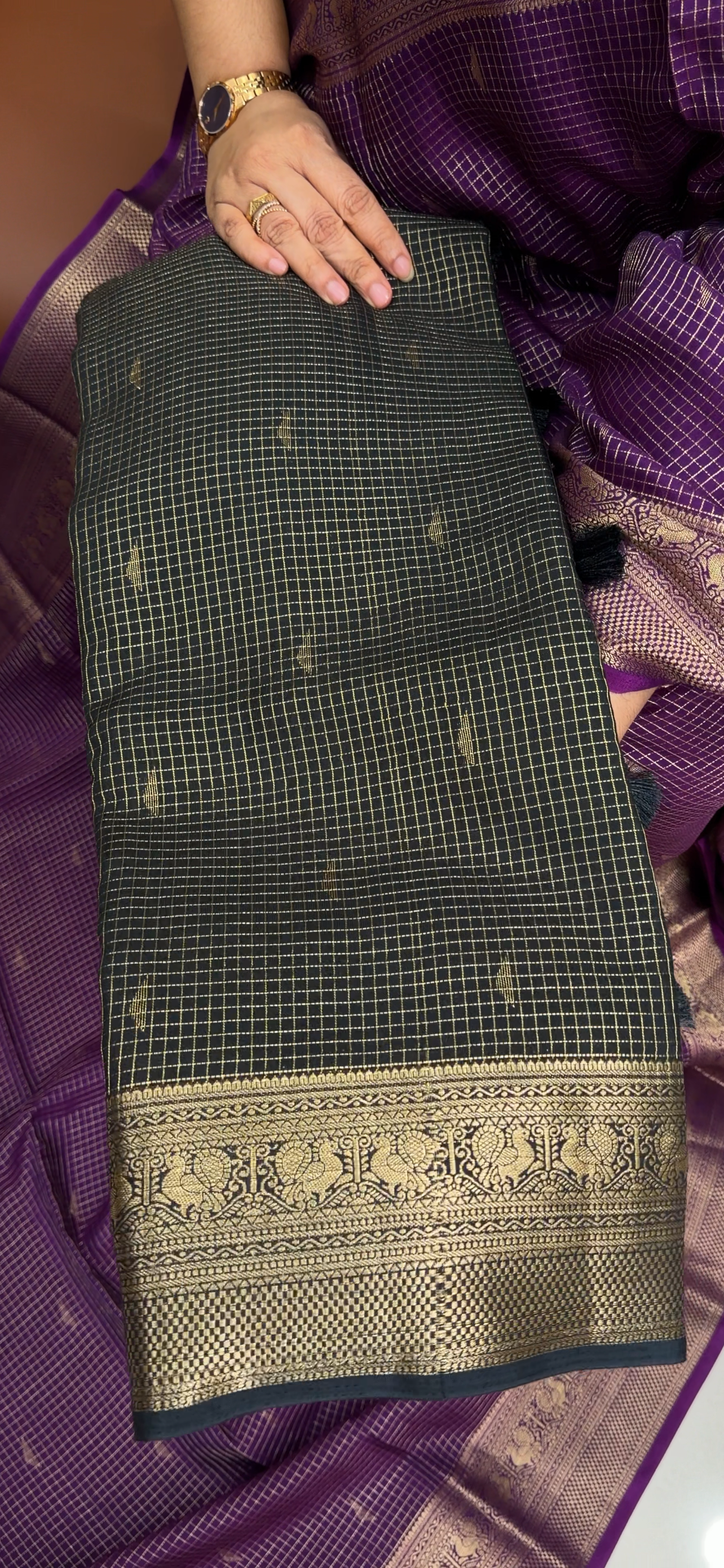 SEMI BANARASI SAREES - IHA 33927