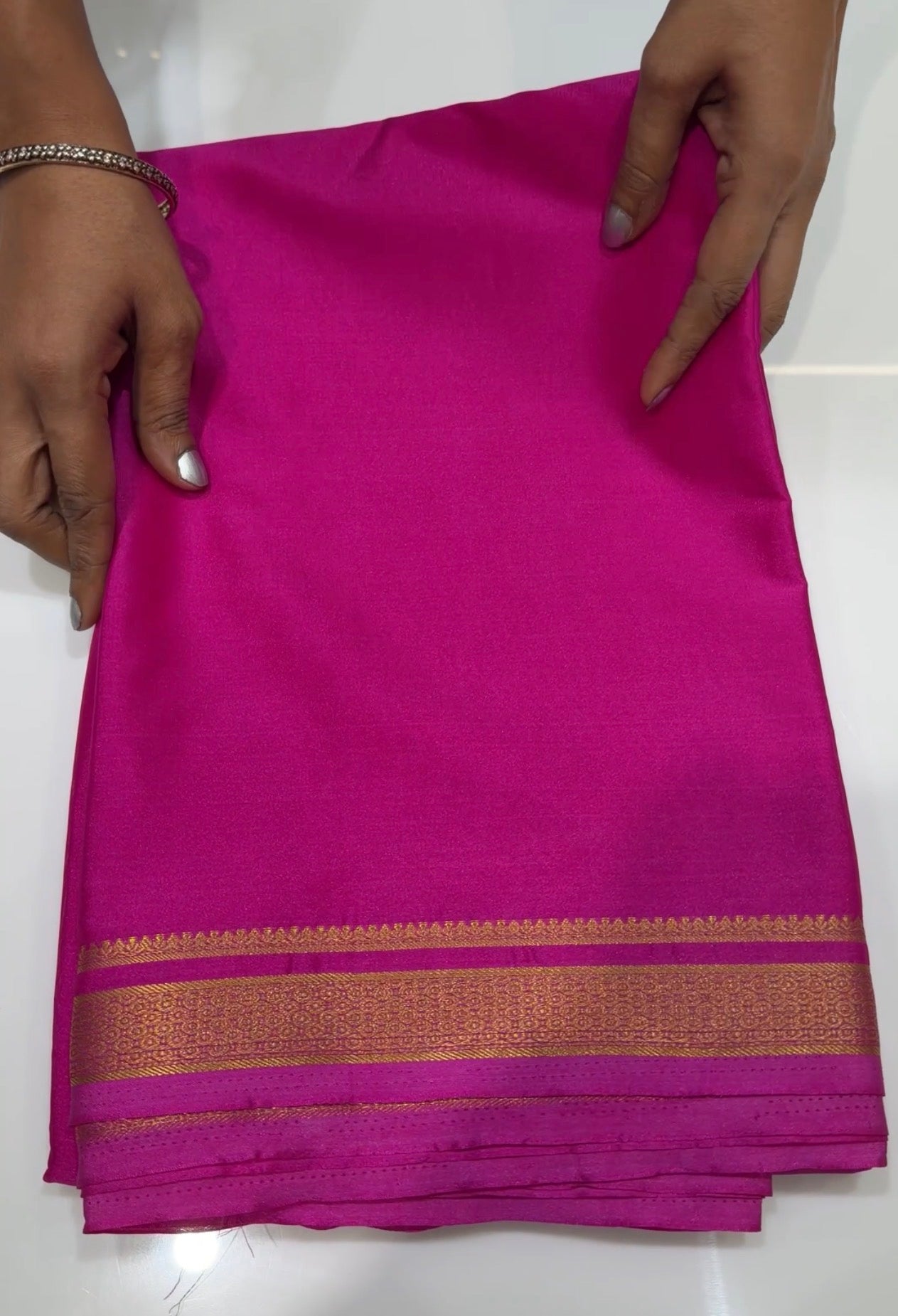 SEMI BANARASI SAREES - IHA 32952