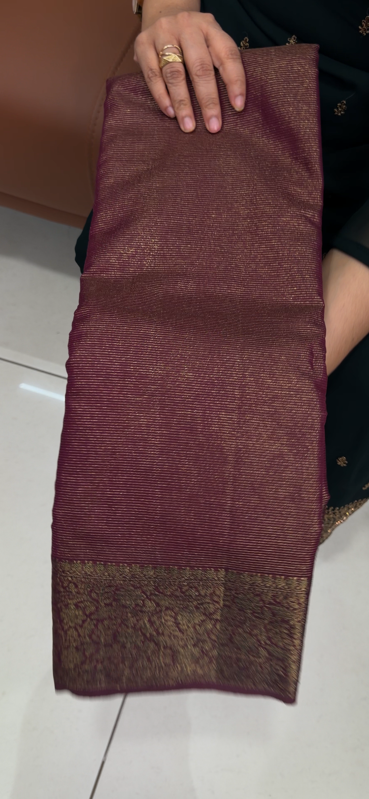 SEMI BANARASI SAREES - IHA 33603