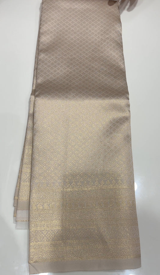 SEMI BROCADE SAREES - IHA 24851
