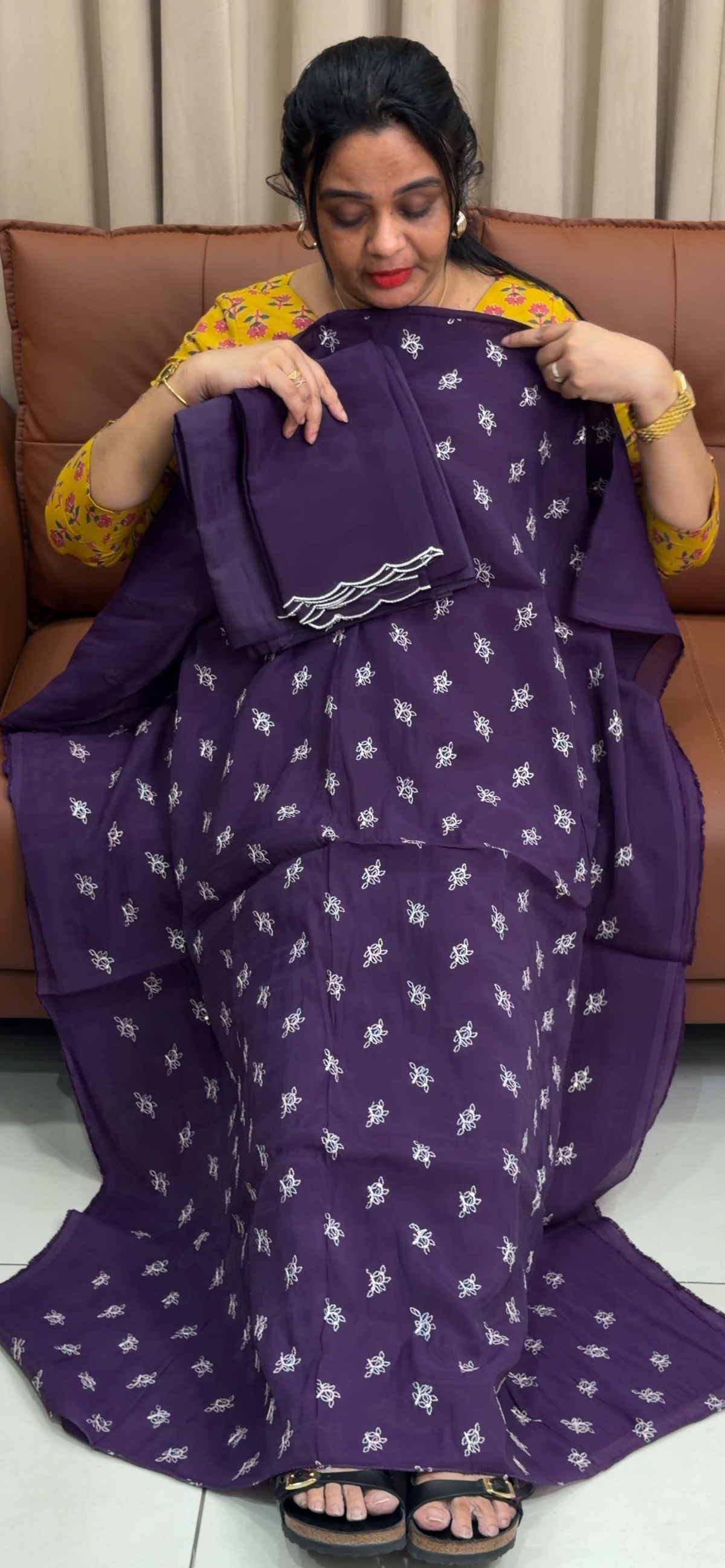OFFET SALES UNSTITCHED SALWAR SUITS - IHA 35437