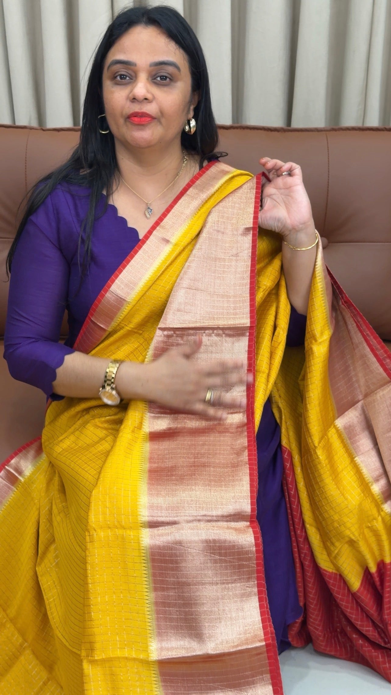 MUL CHANDERI SAREES  - IHA 33431