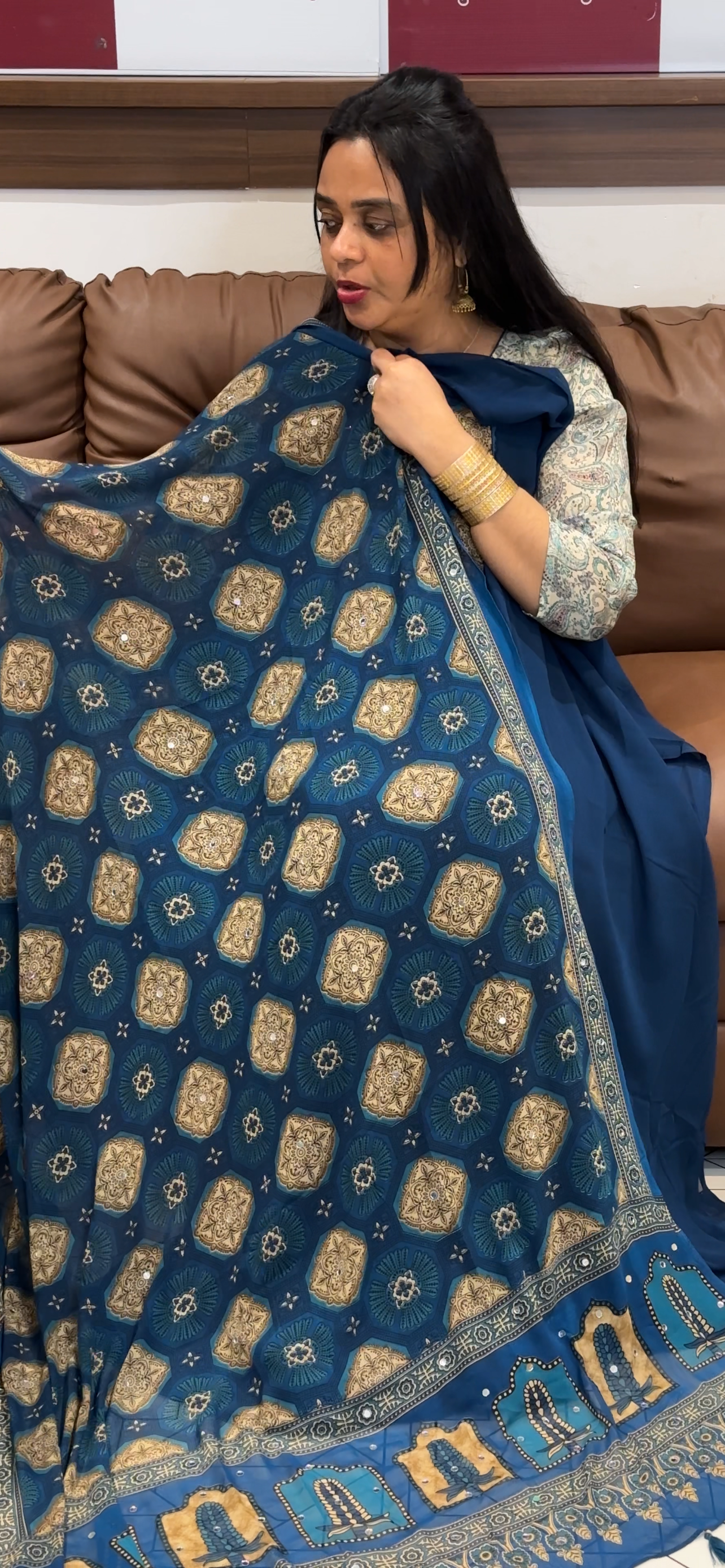 OFFER SALES UNSTITCHED SALWAR SUITS - IHA 34980